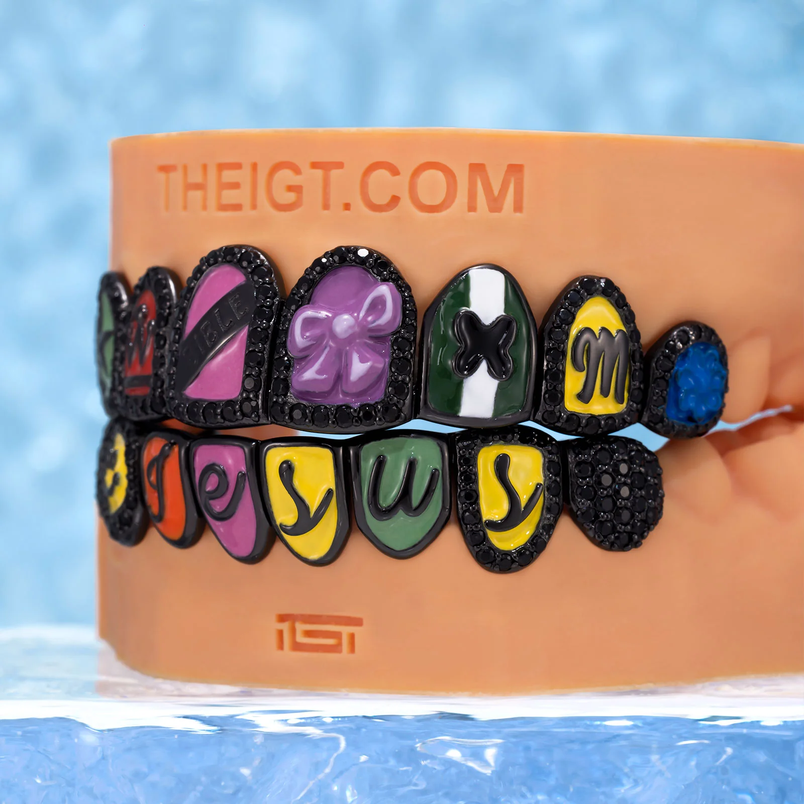 Colorful Gospel Grillz: Bible Over Jesus - Image 5