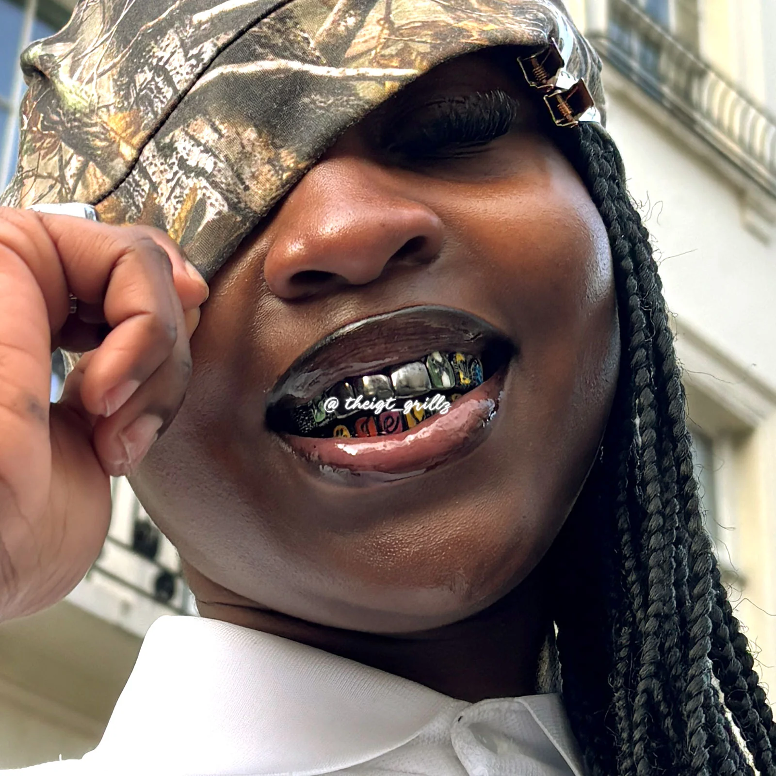 Colorful Gospel Grillz: Bible Over Jesus - Image 7