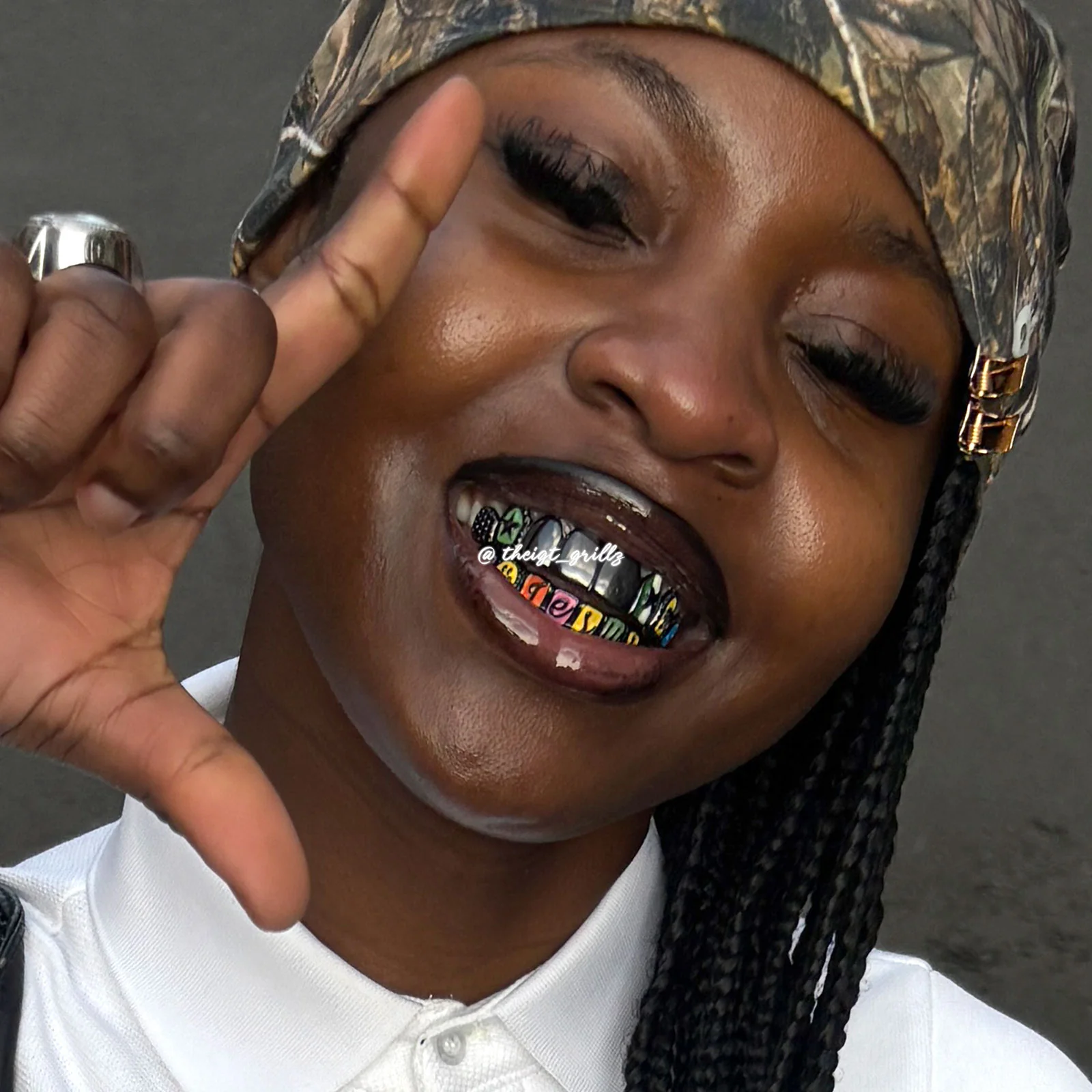Colorful Gospel Grillz: Bible Over Jesus - Image 8