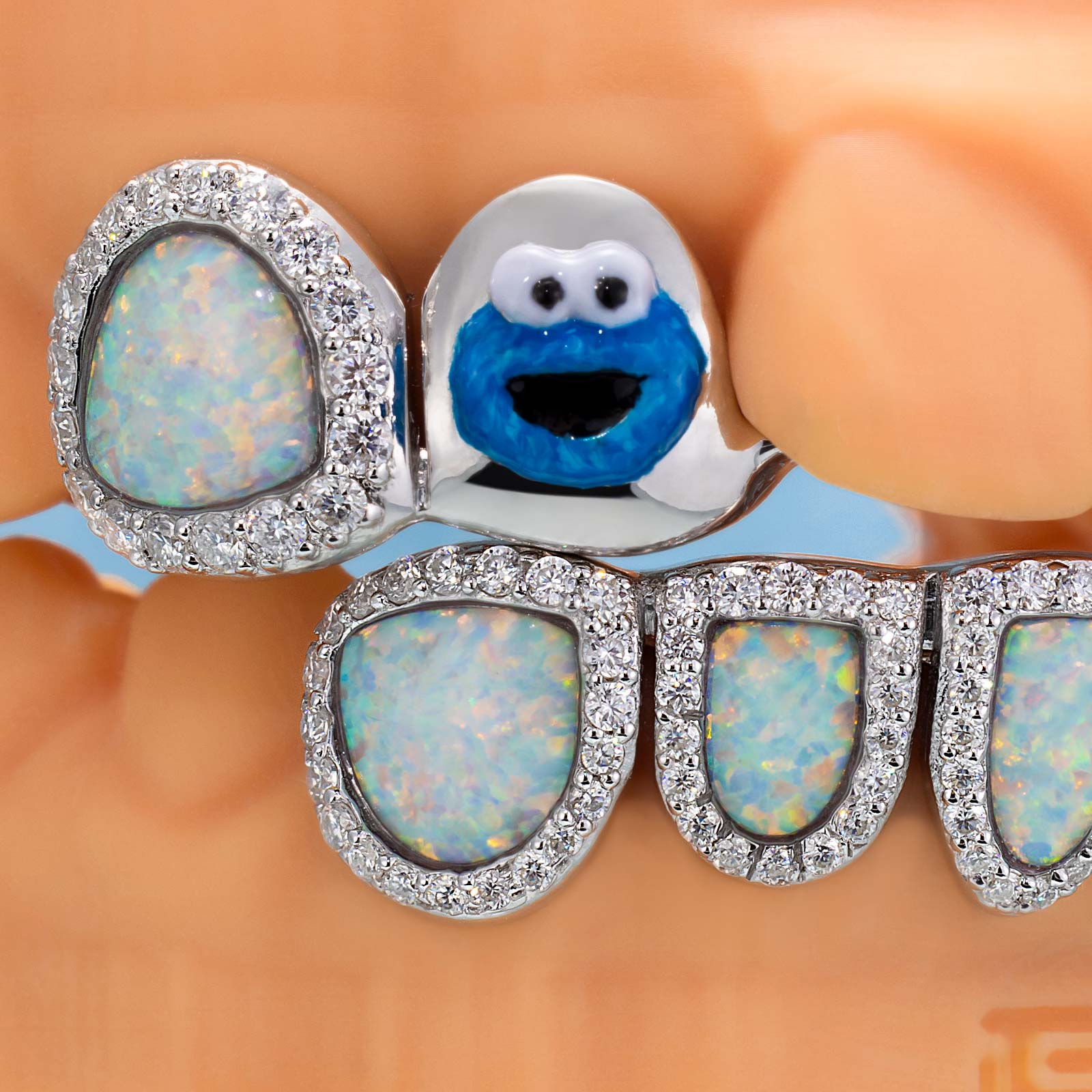 Cookies & Opal Diamond Grillz - Image 4