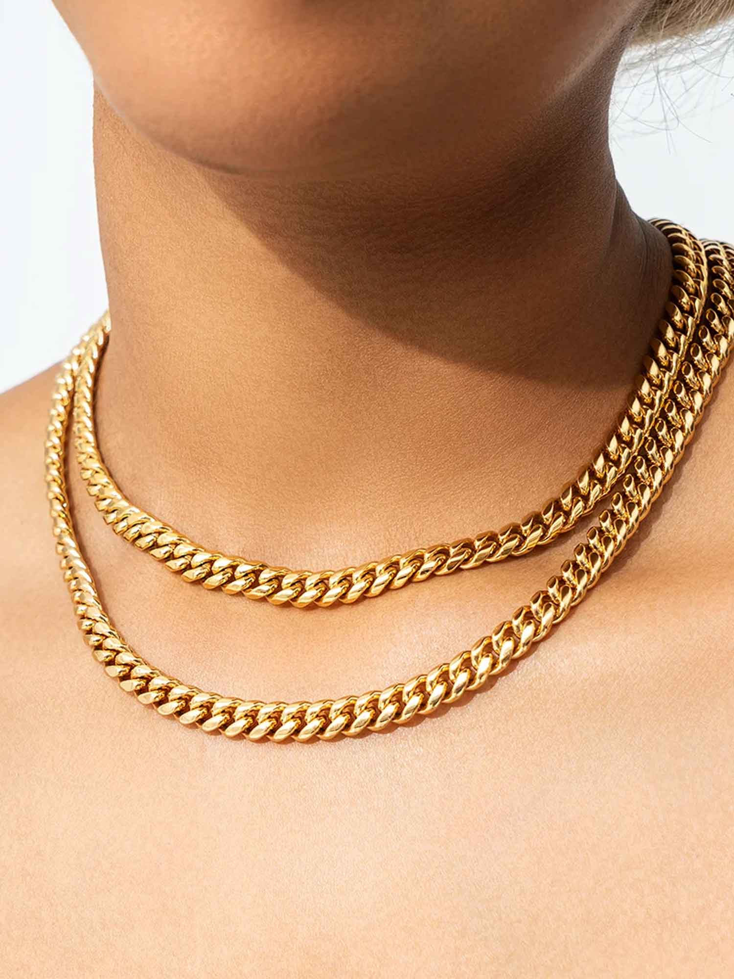 Custom 8mm Miami Cuban Link Chain Or Bracelet With Moissanite Clasp - Image 9