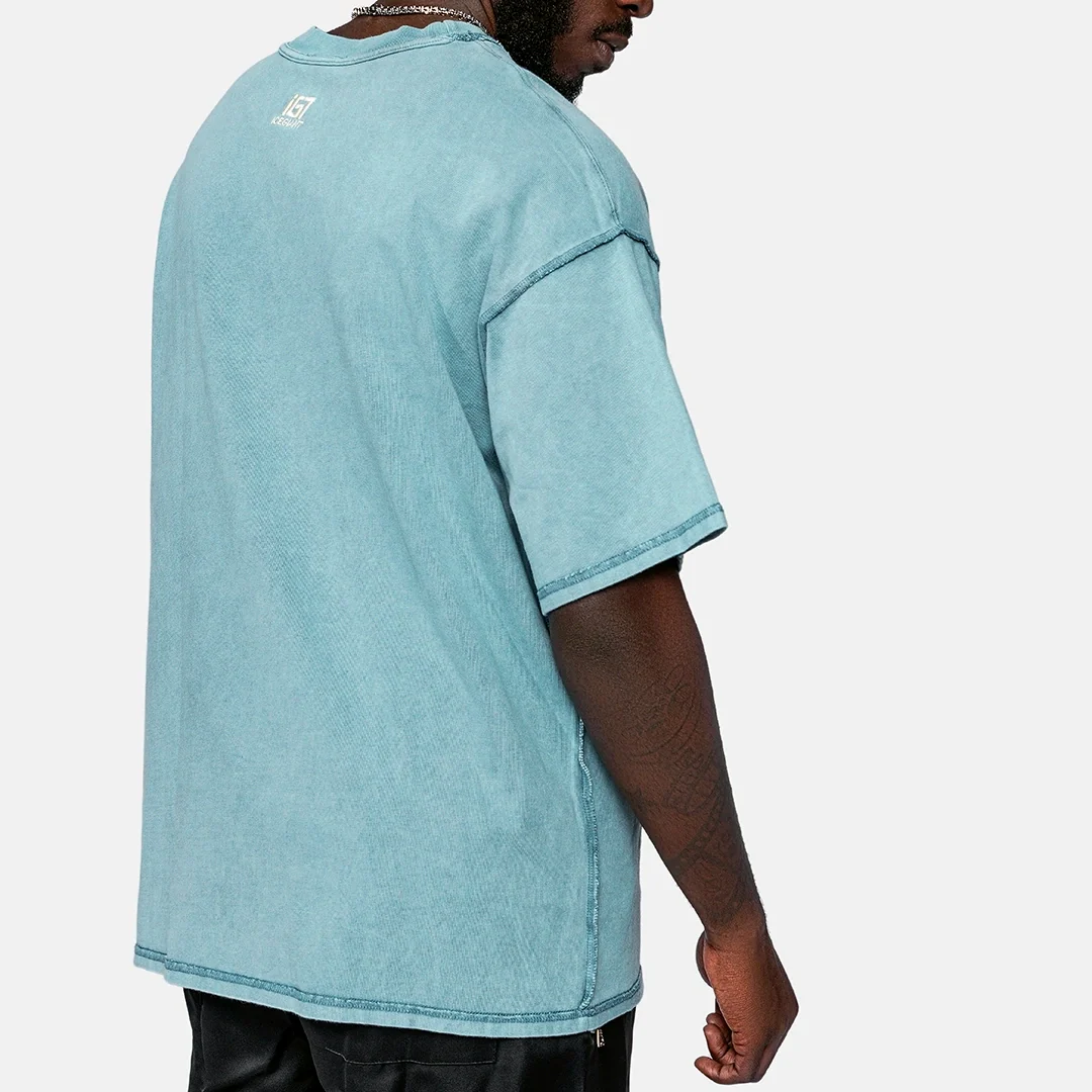 Custom Denim Graphic Tee - Image 4
