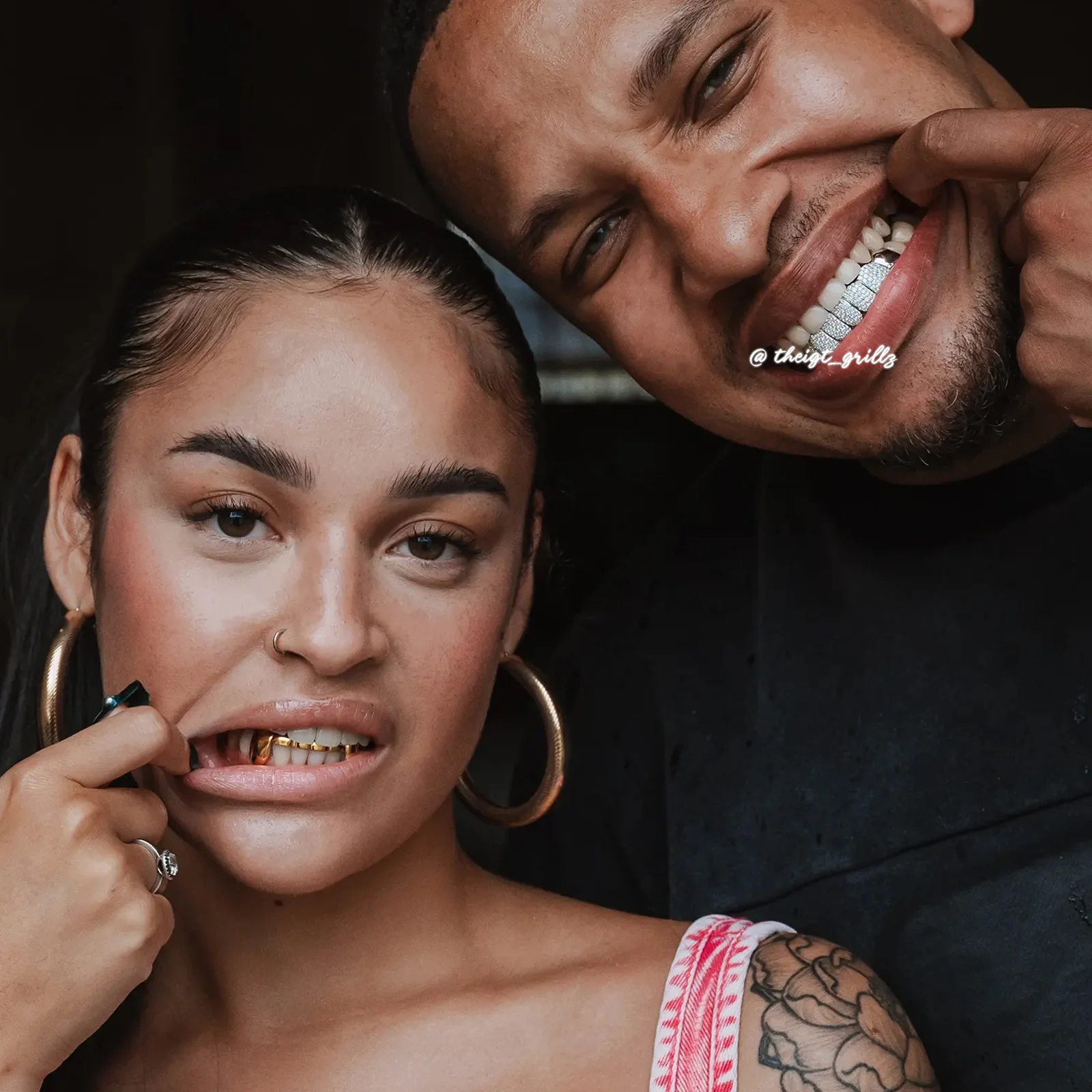 Custom End Capped Moissanite Grillz - Image 8