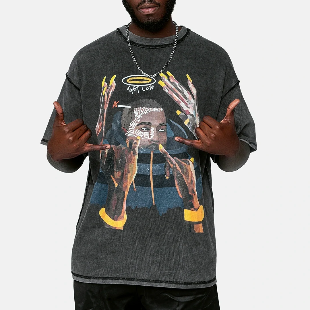 Custom Gesture Graphic Tee - Image 3