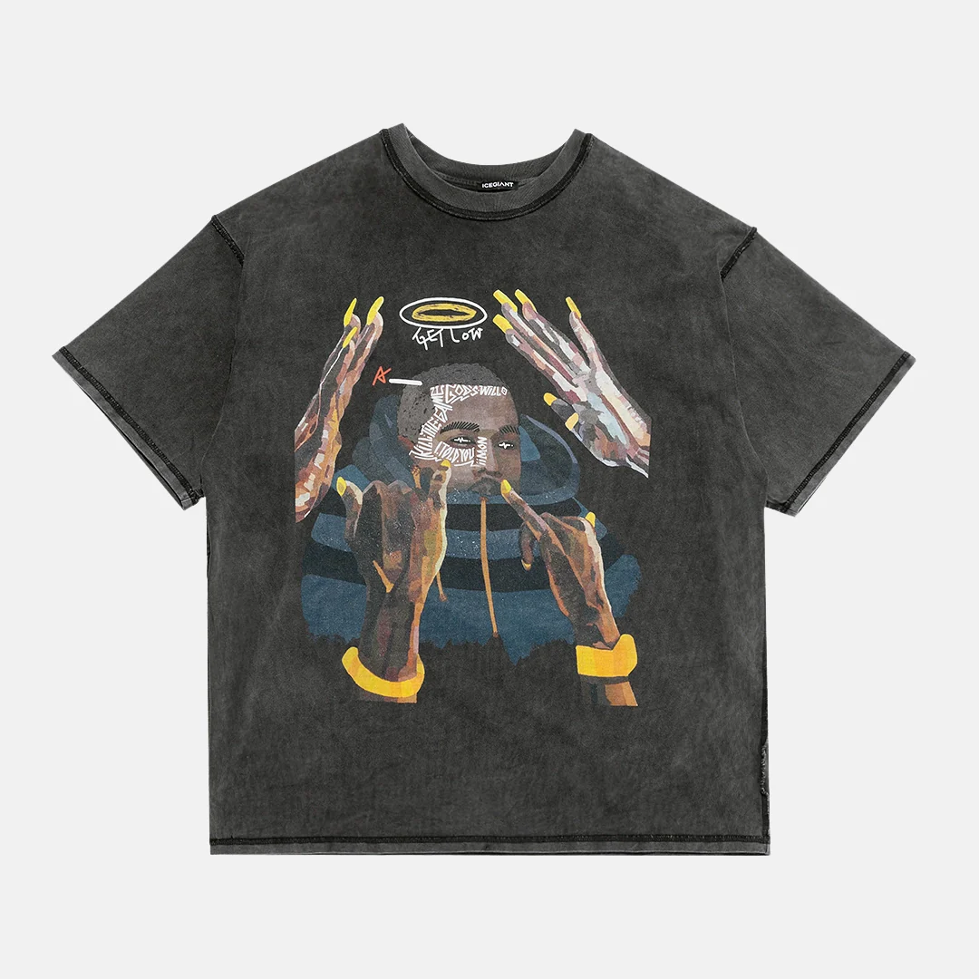 Custom Gesture Graphic Tee - Image 5