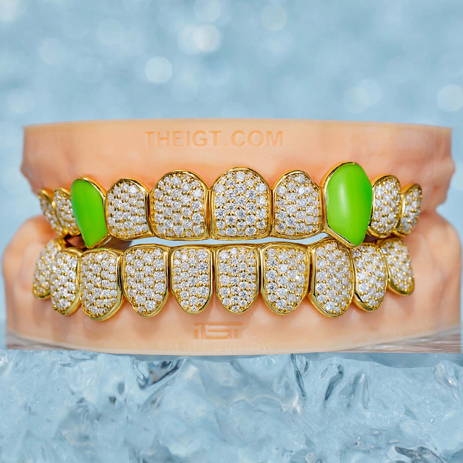 Custom Glow Fangs Grillz - Image 3