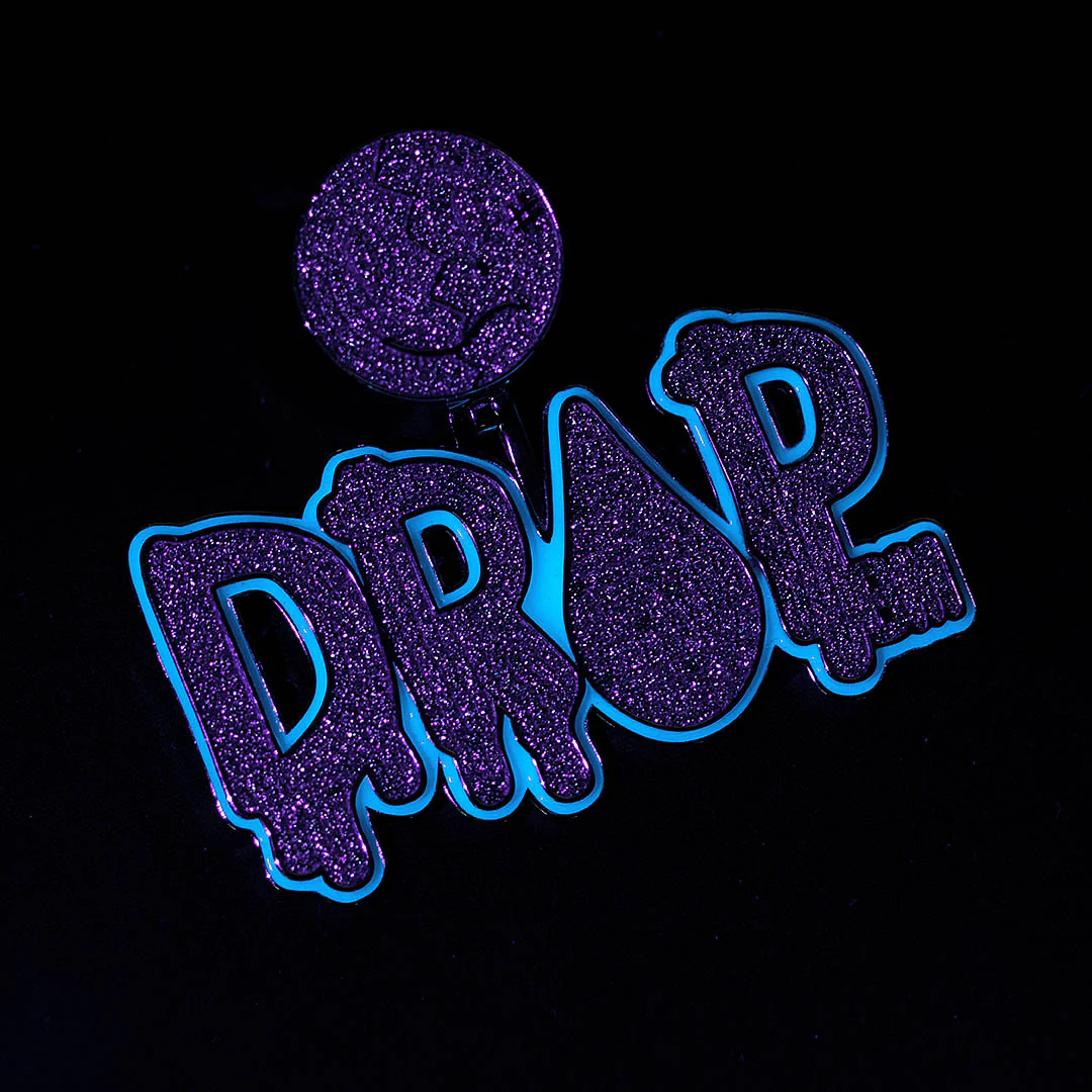 Deposit - Custom Glow in the dark Letter Pendant - Image 2