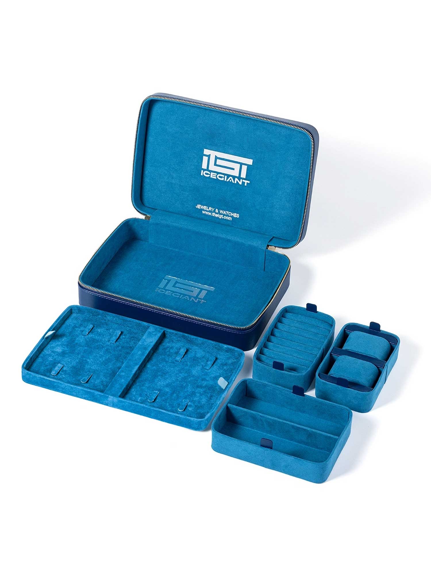 Custom Leather Jewelry Box - Image 2