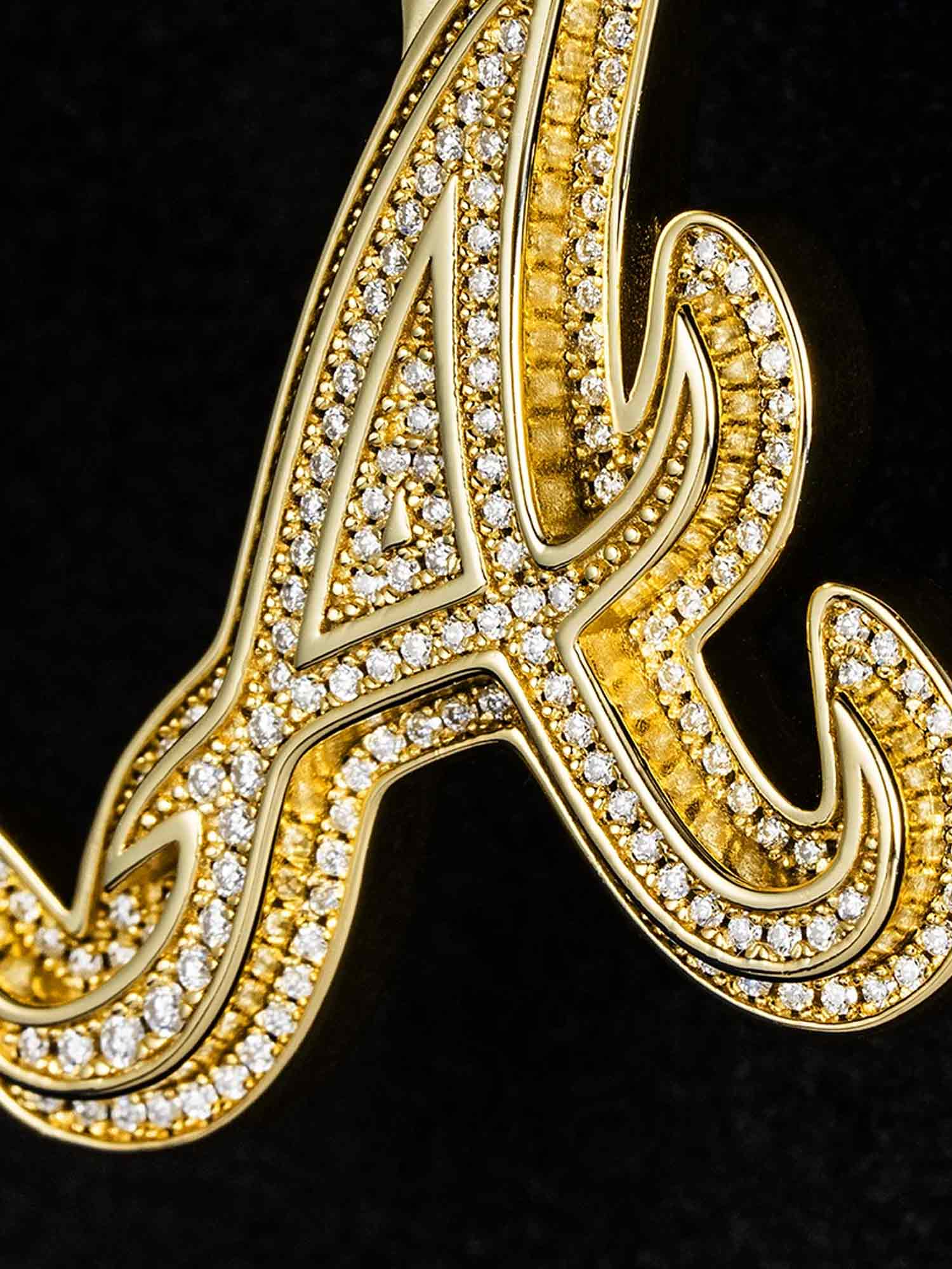 Custom Made A Moissanite Pendant - Image 5