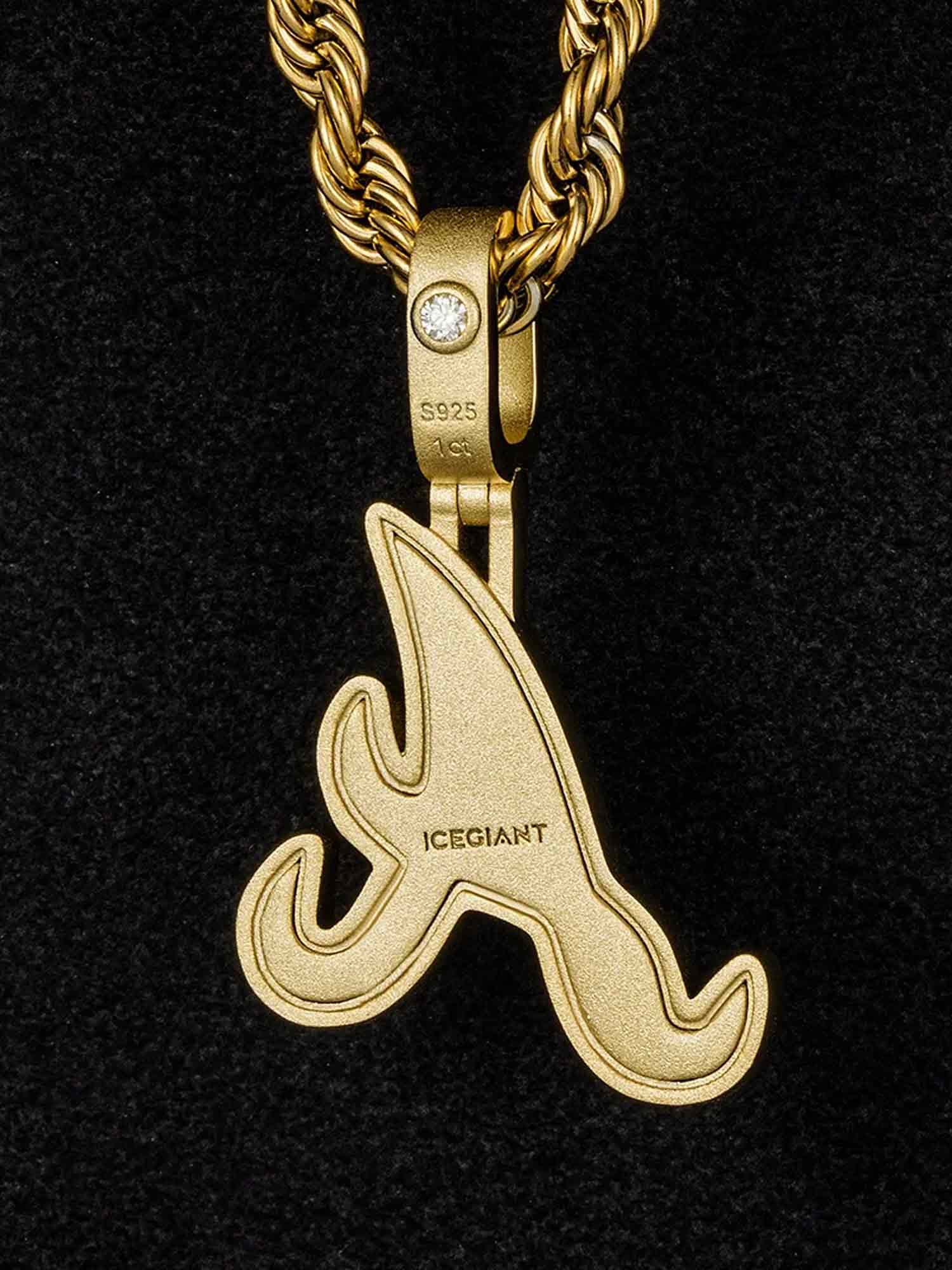 Custom Made A Moissanite Pendant - Image 6