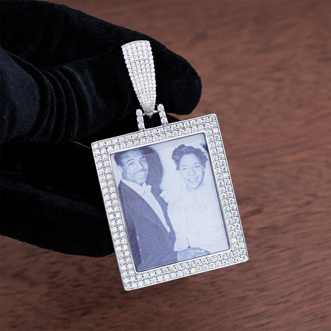 Custom Rectangle Picture Pendant - Image 3