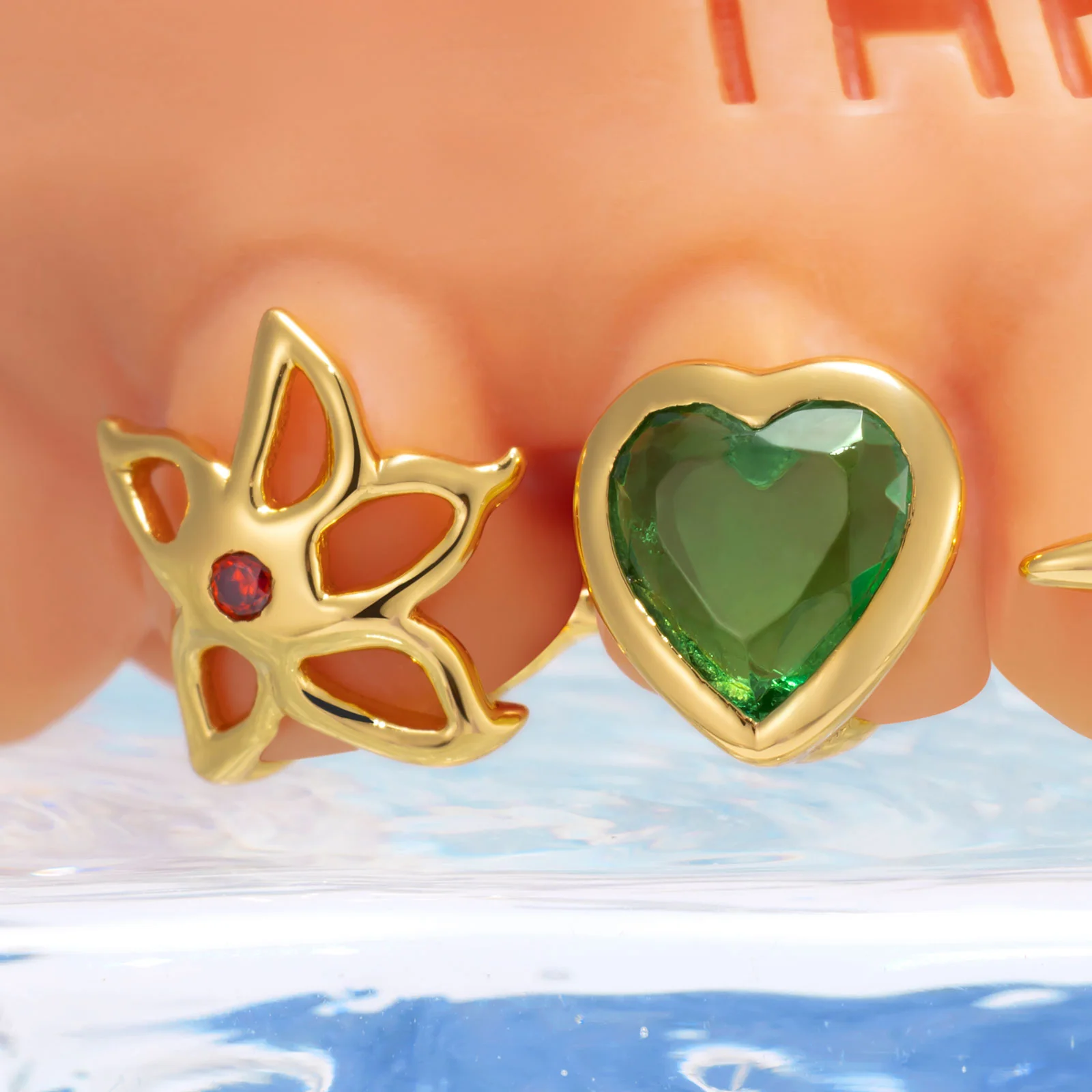 Custom Ruby & Leopard Grillz - Image 2