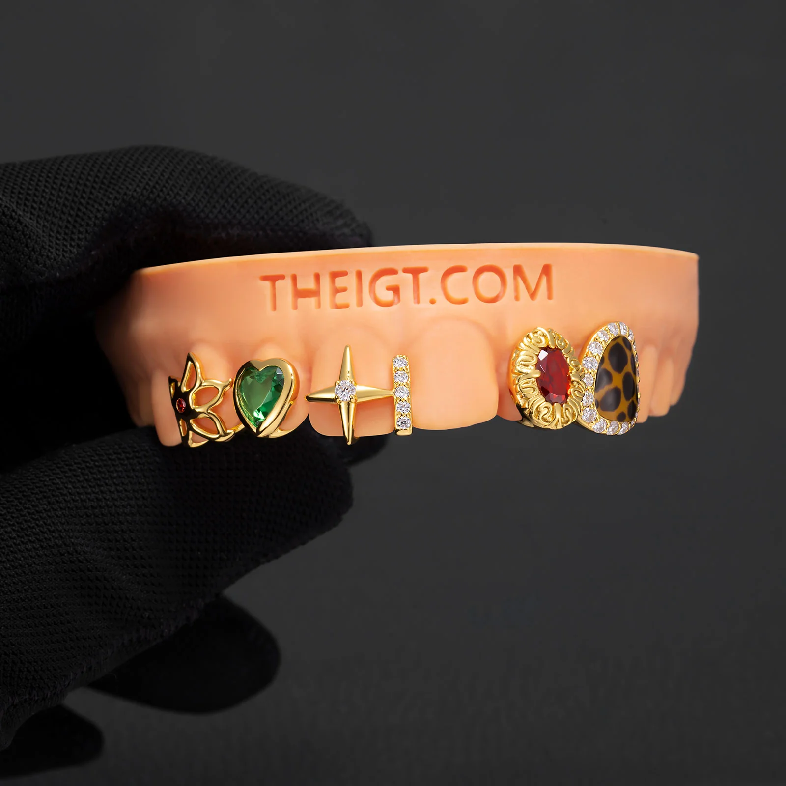 Custom Ruby & Leopard Grillz - Image 7