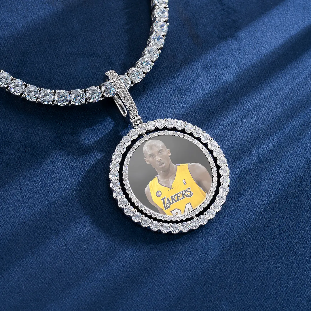 Custom Spinning Photo Pendant - Image 3