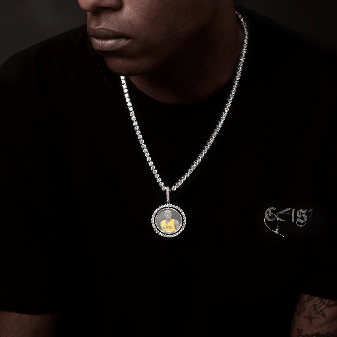 Custom Spinning Photo Pendant - Image 6