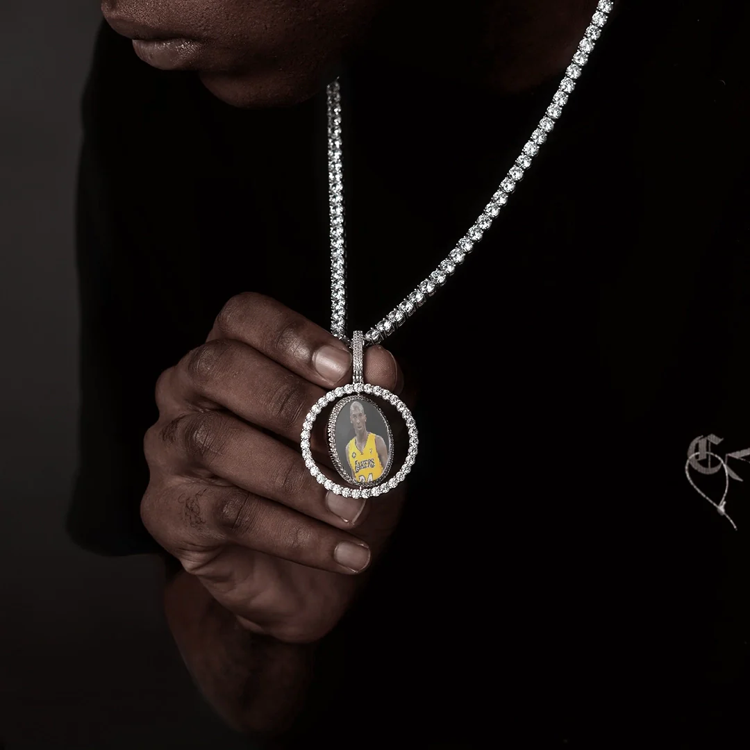 Custom Spinning Photo Pendant - Image 7