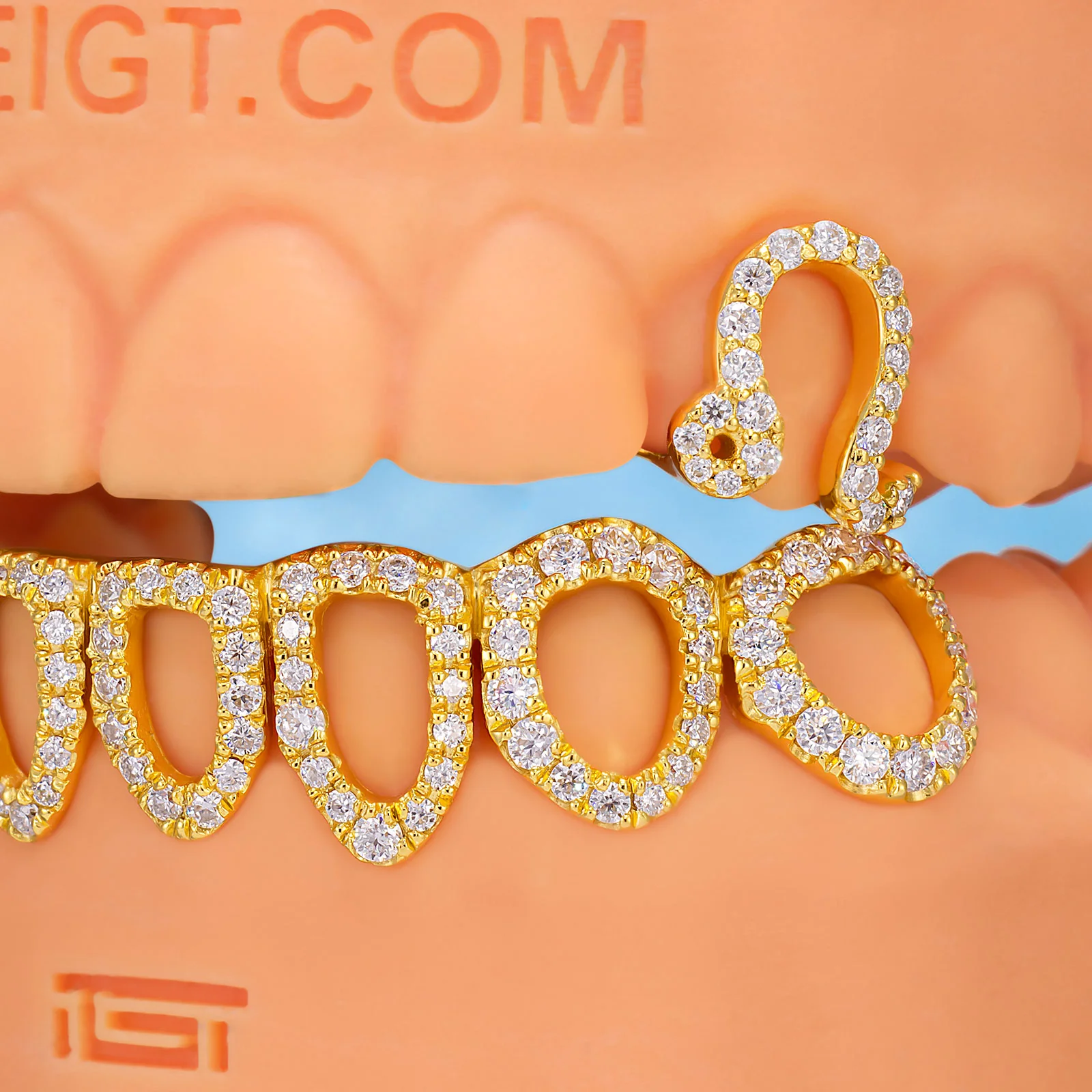 Custom Zodiac Initials Bar Grillz - Image 10