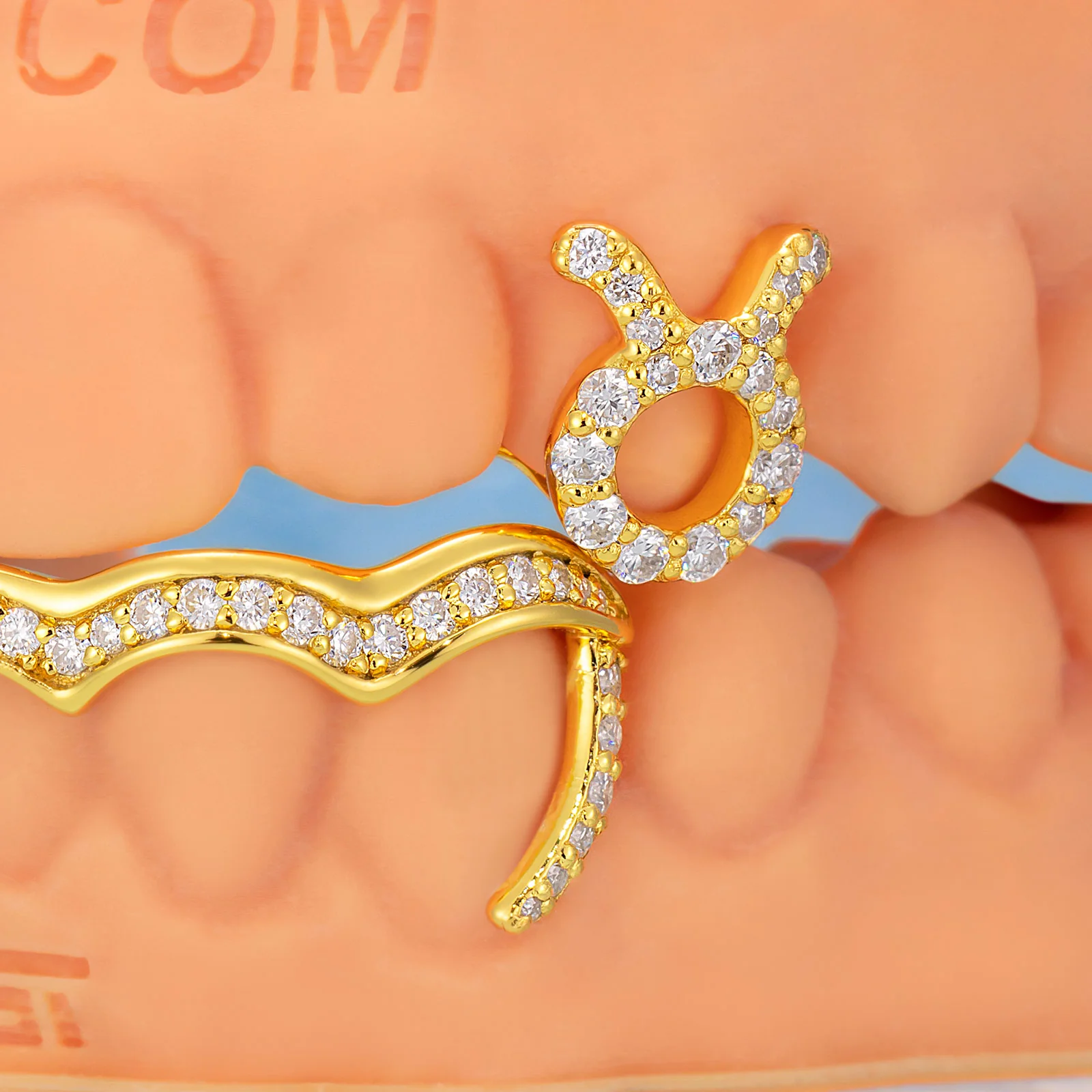 Custom Zodiac Initials Bar Grillz - Image 3