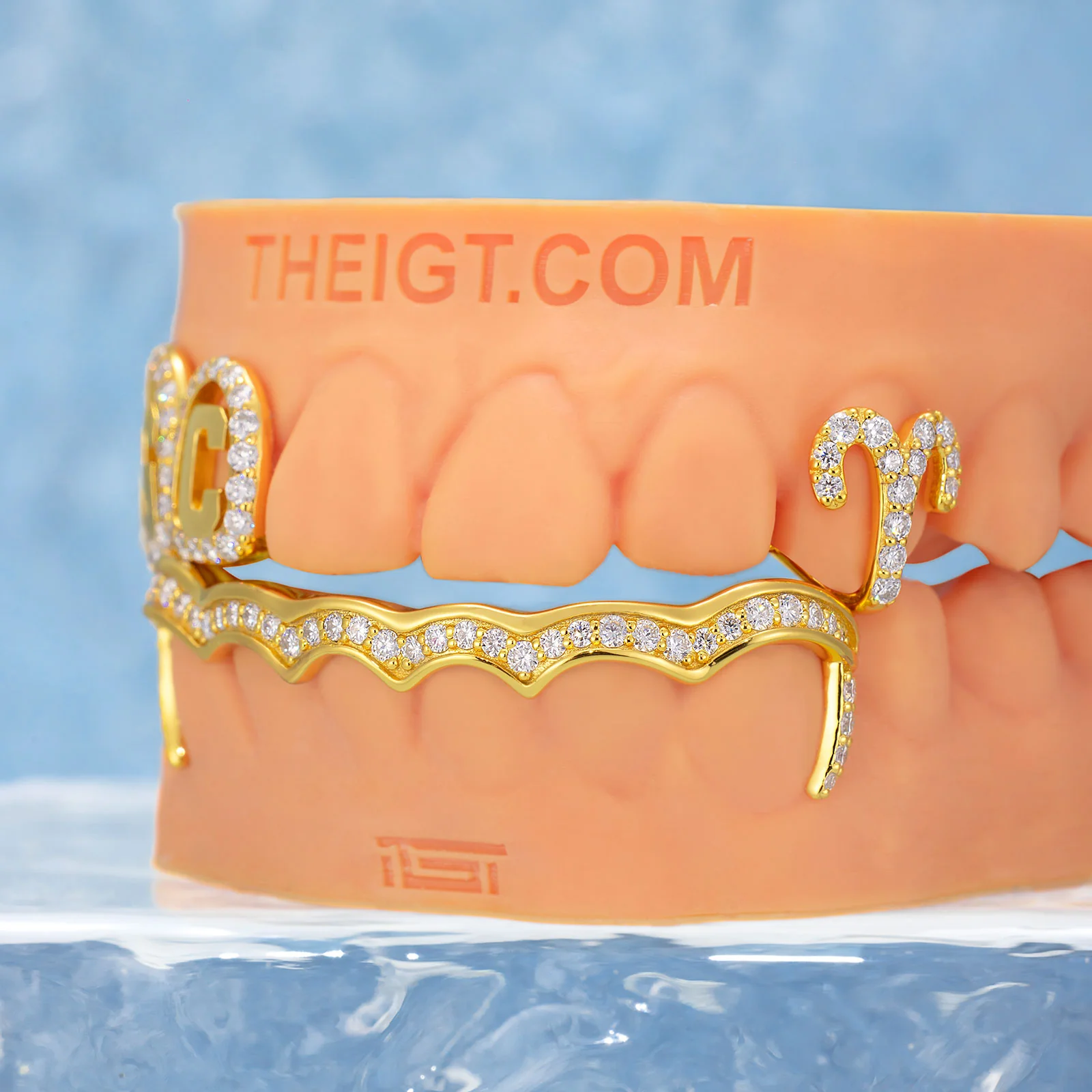 Custom Zodiac Initials Bar Grillz - Image 4
