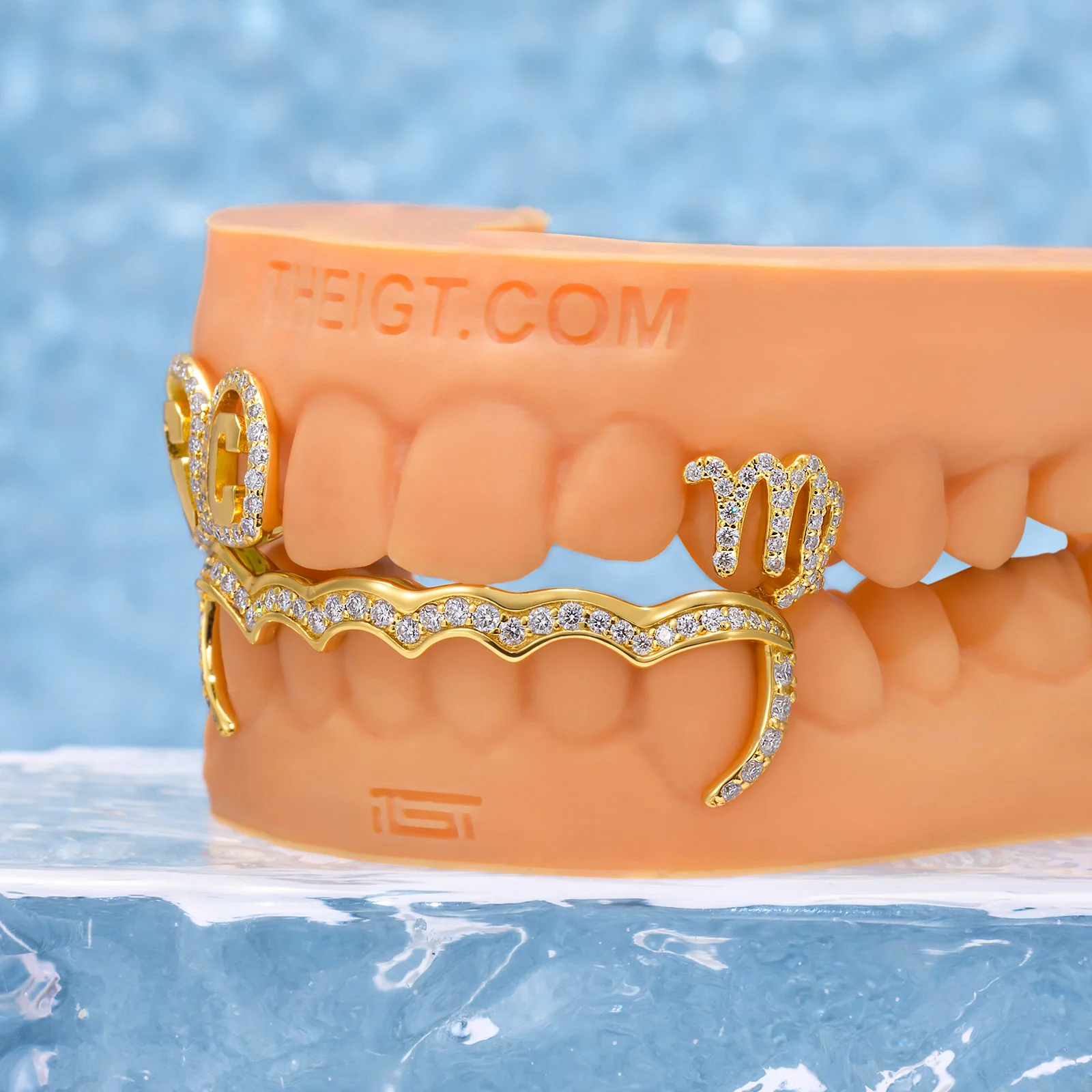 Custom Zodiac Initials Bar Grillz - Image 6