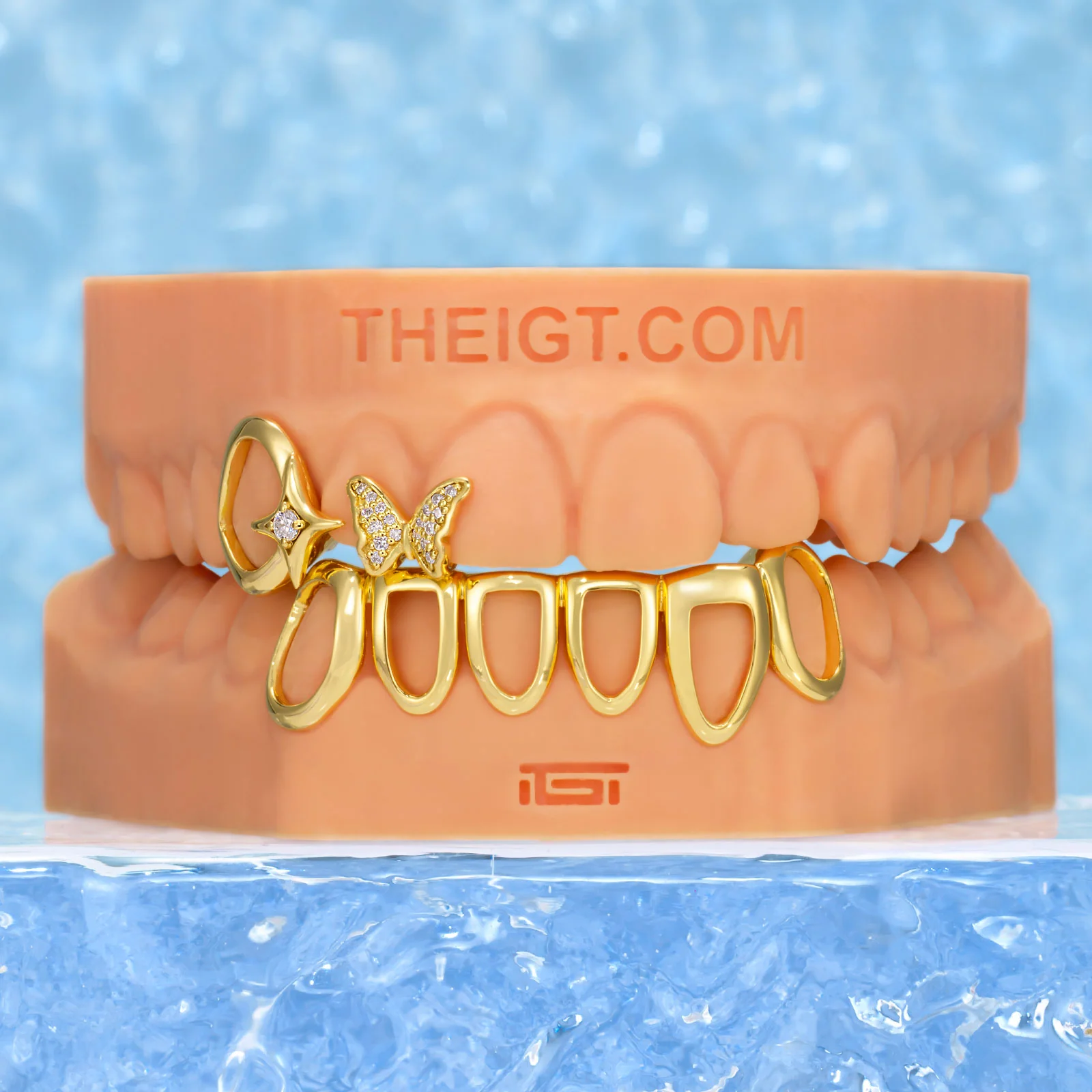 Diamond Butterfly Celestial Grillz