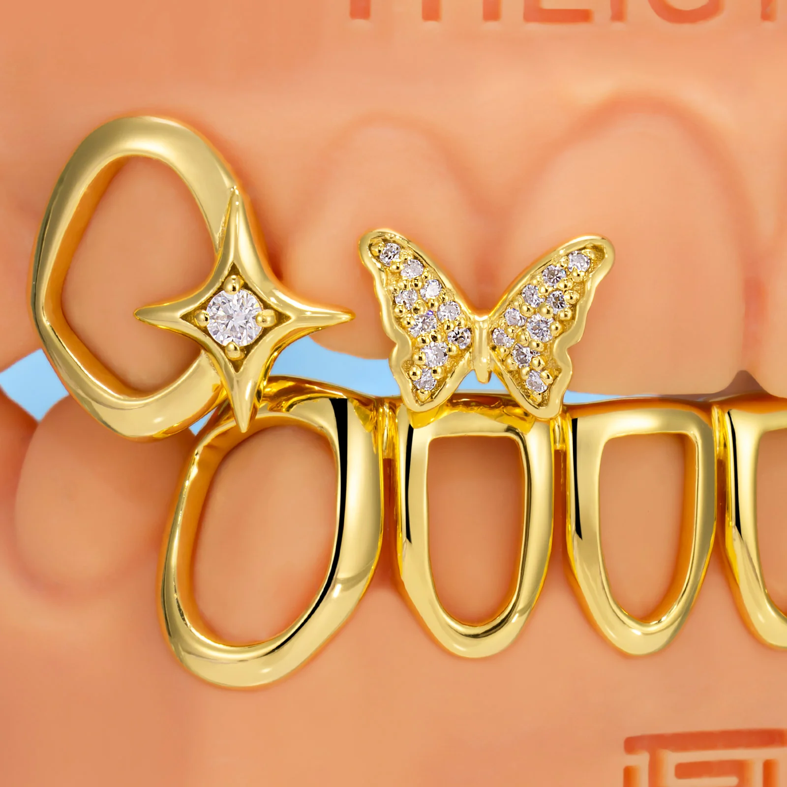 Diamond Butterfly Celestial Grillz - Image 2