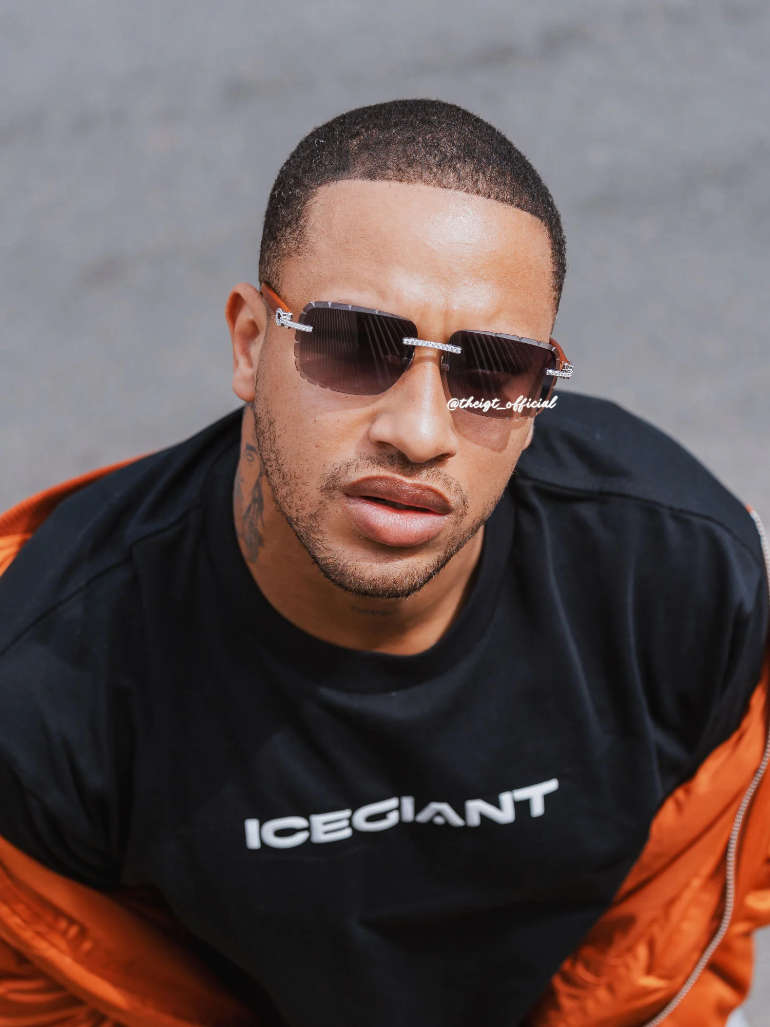 Diamond Cut Moissanite Sunglasses In White Gold - Image 7