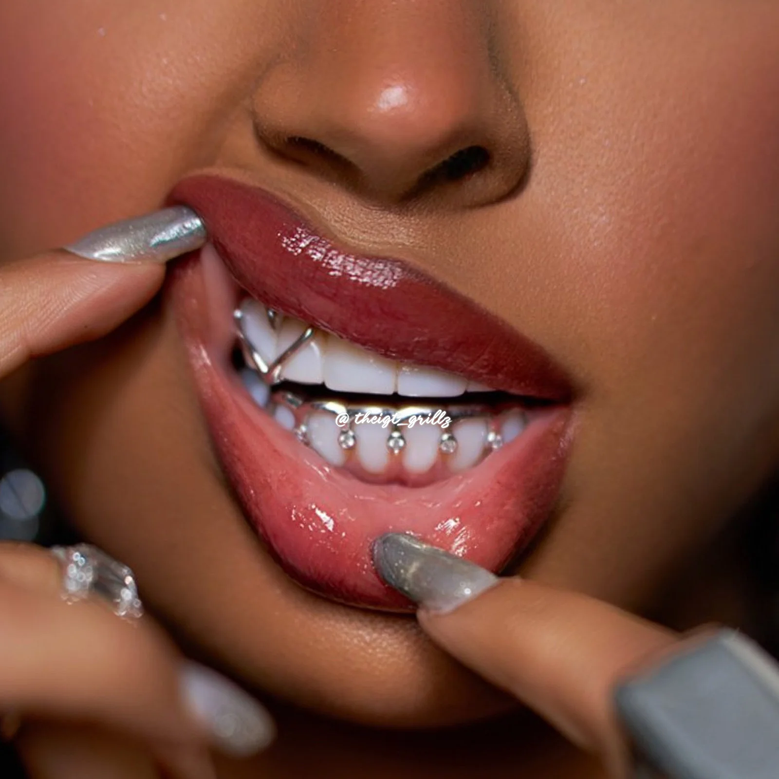 Diamond Heart & Wave Style Grillz - Image 10