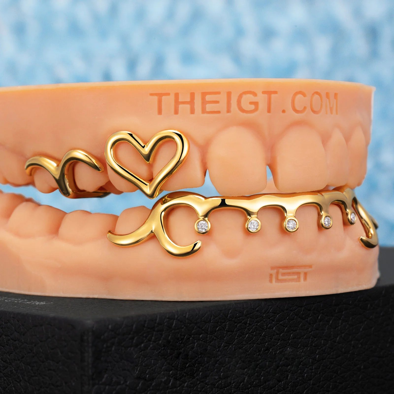 Diamond Heart & Wave Style Grillz - Image 5