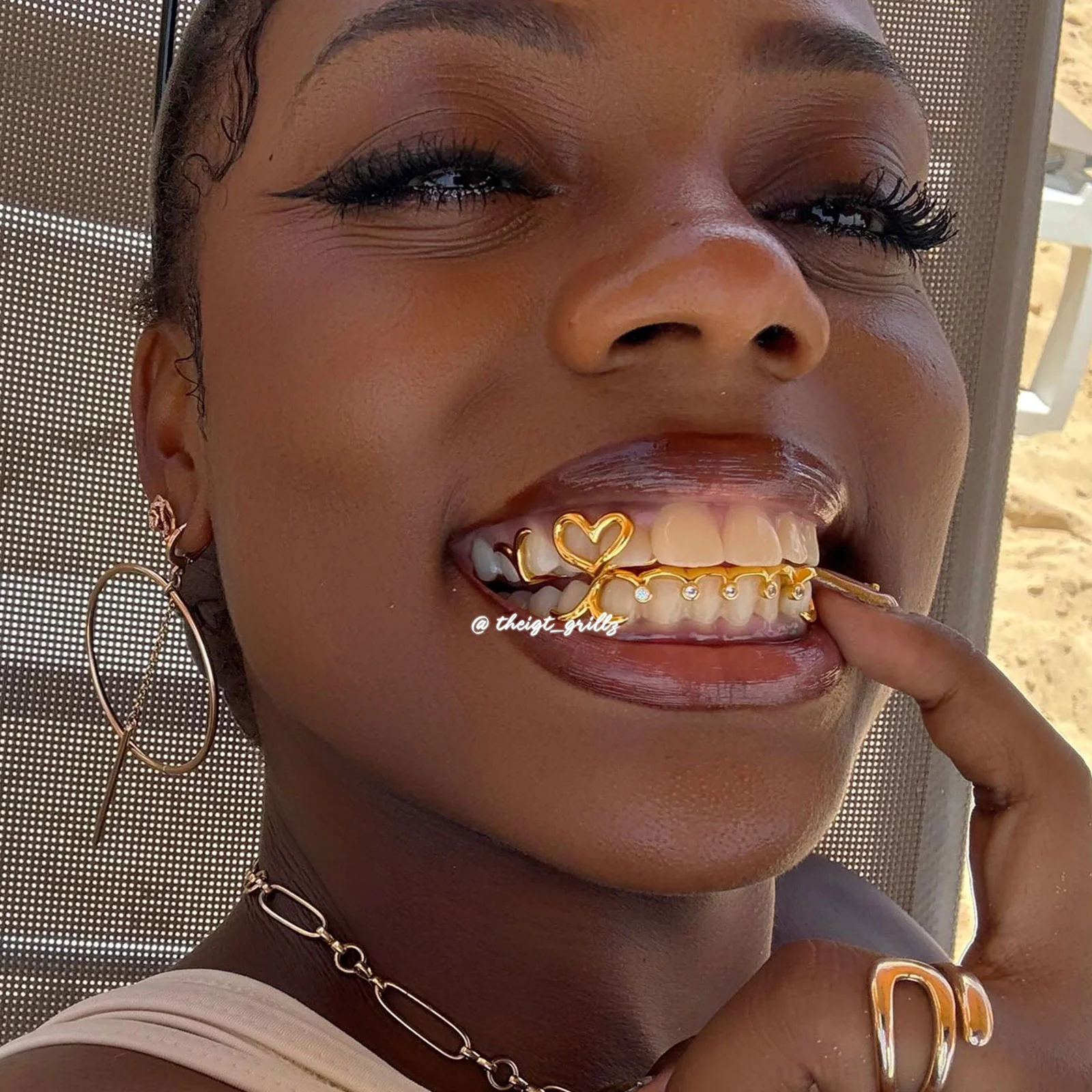 Diamond Heart & Wave Style Grillz - Image 8