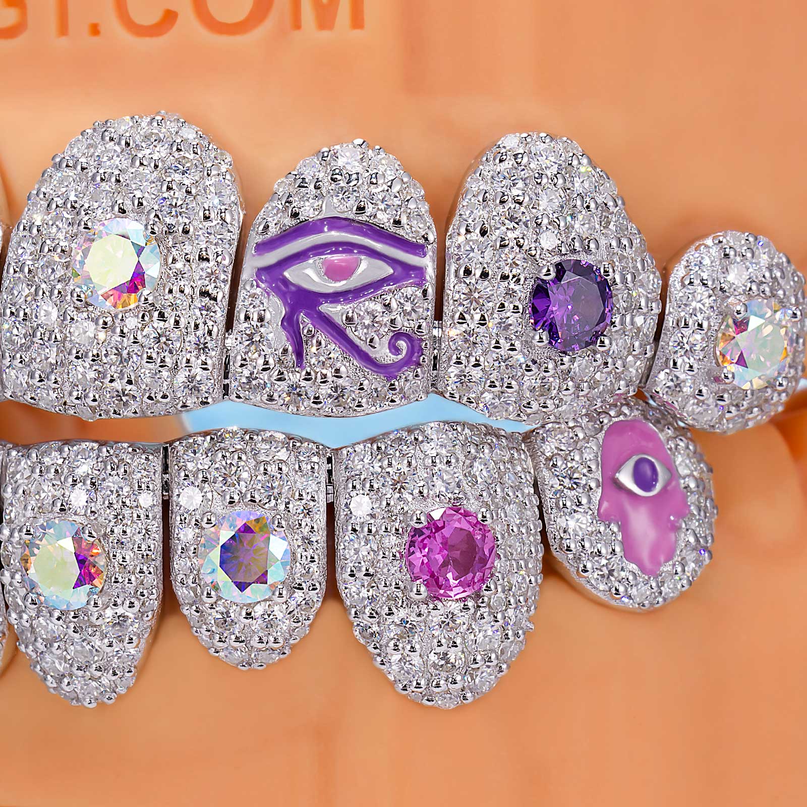 Divine Protection Rainbow Grillz - Image 3