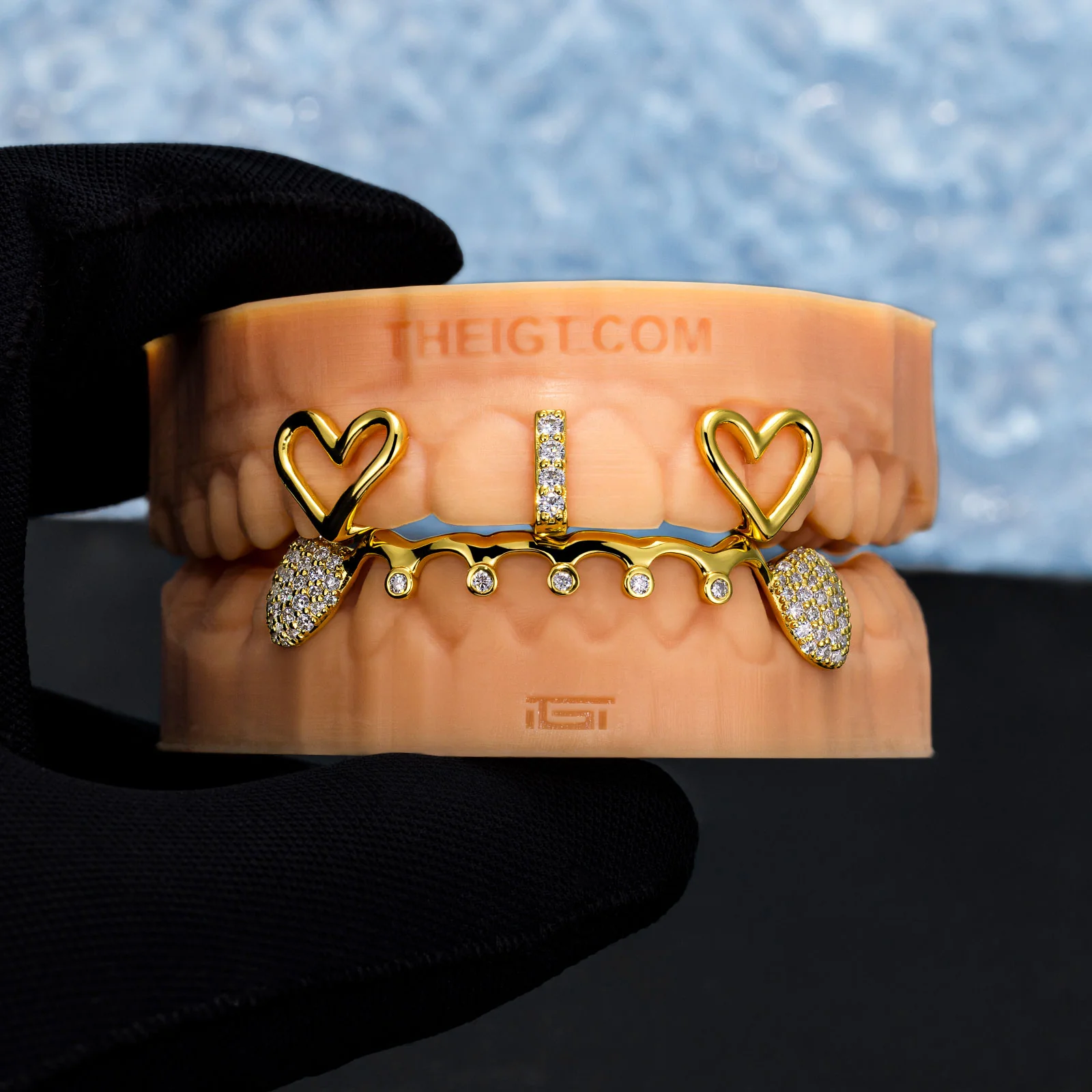 Double Heart & Drip Grillz - Image 4