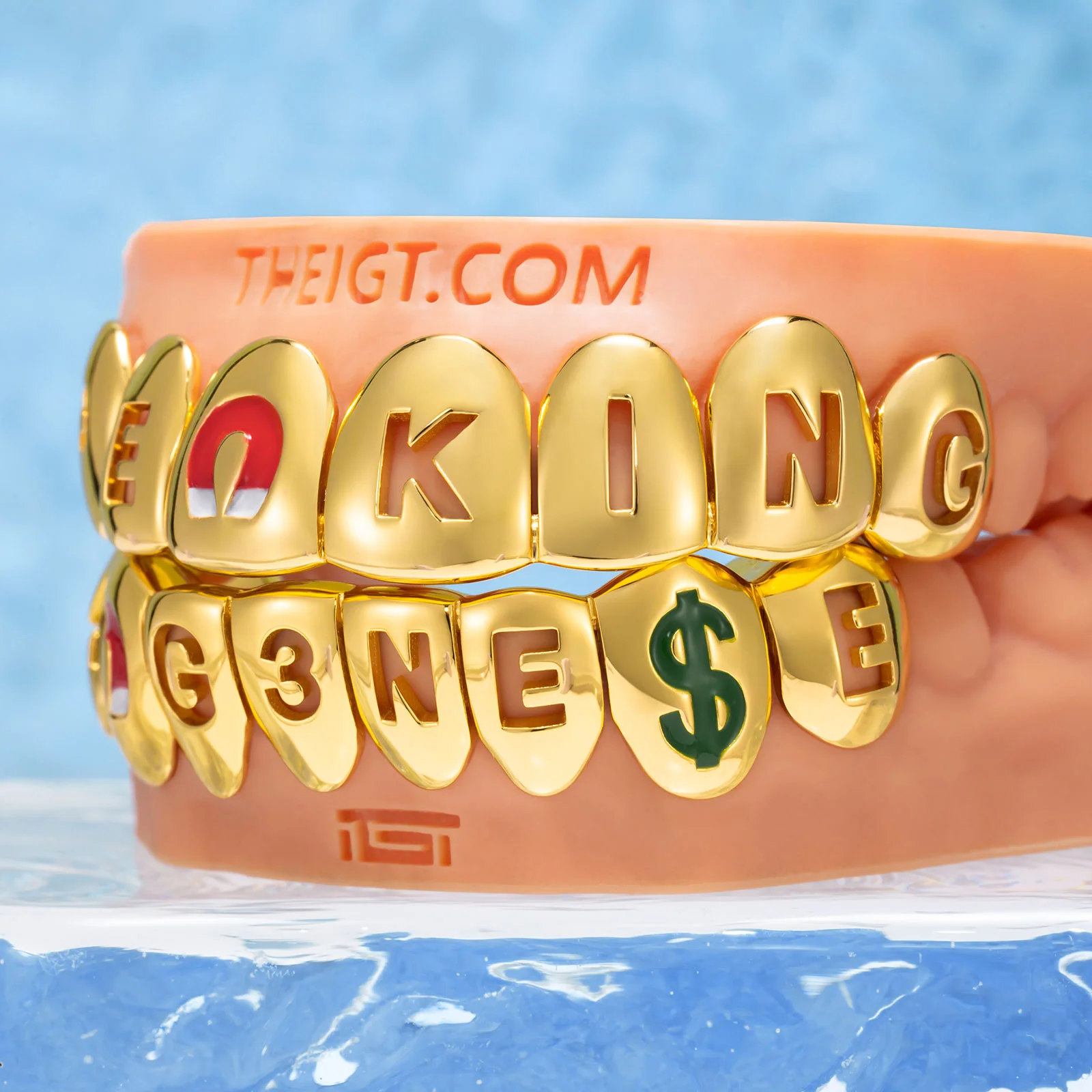 Drip Magnet Letter Grillz - Image 5