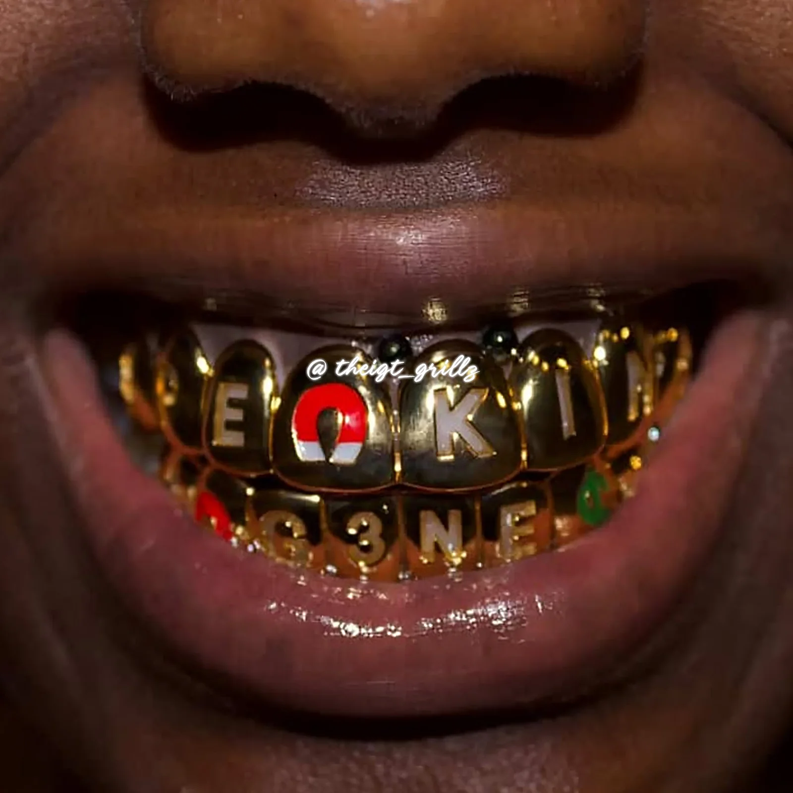 Drip Magnet Letter Grillz - Image 8