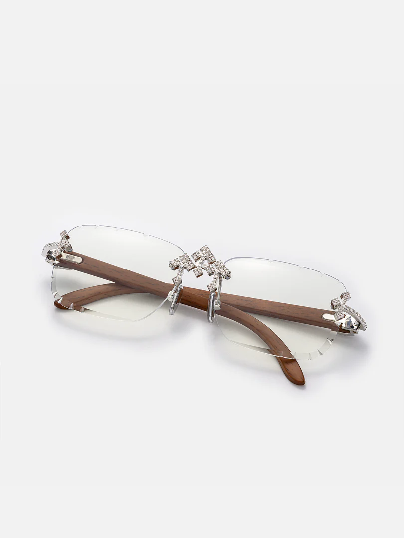Fleuree Moissanite Sunglasses In White Gold - Image 10