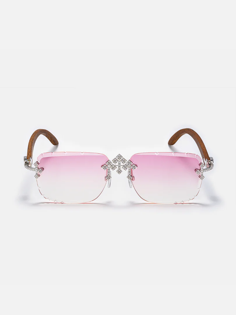 Fleuree Moissanite Sunglasses In White Gold - Image 6