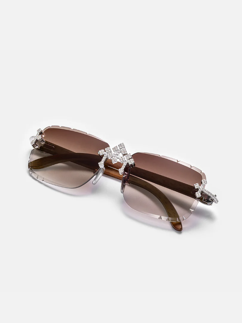 Fleuree Moissanite Sunglasses In White Gold - Image 7