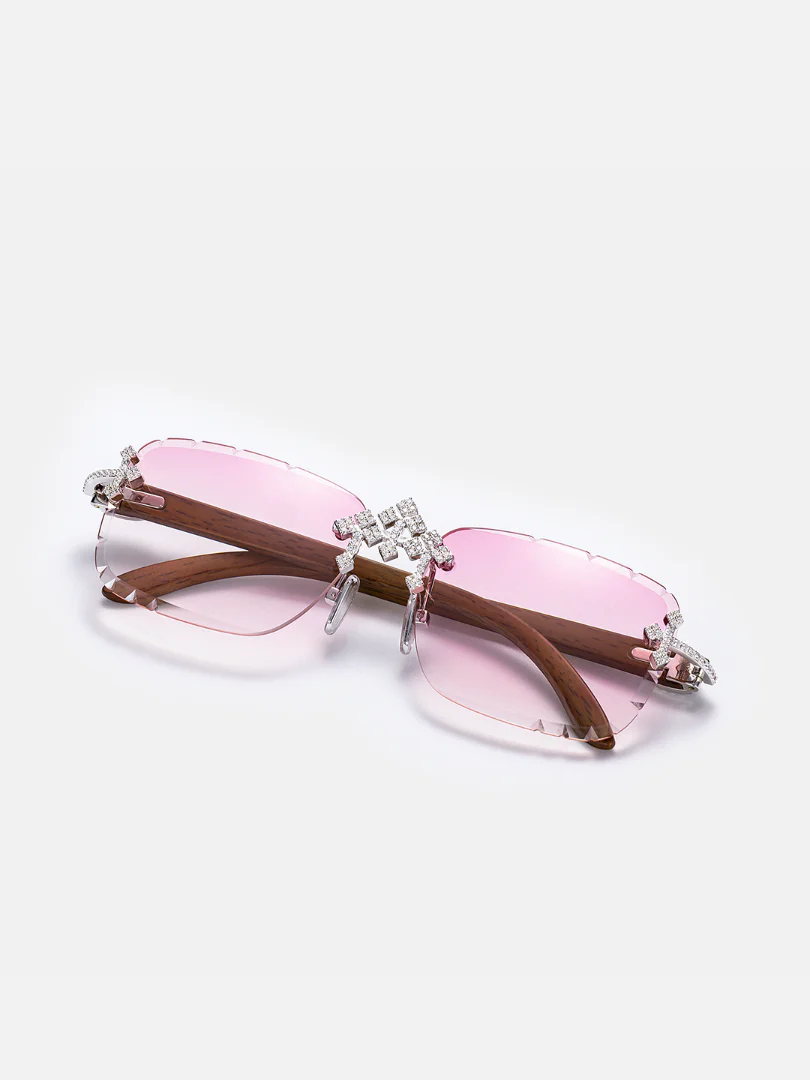 Fleuree Moissanite Sunglasses In White Gold - Image 9