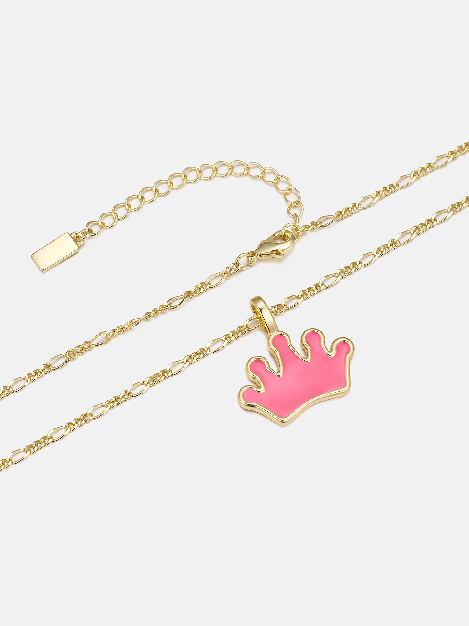 Fluid Enamel Crown Necklace - Image 3