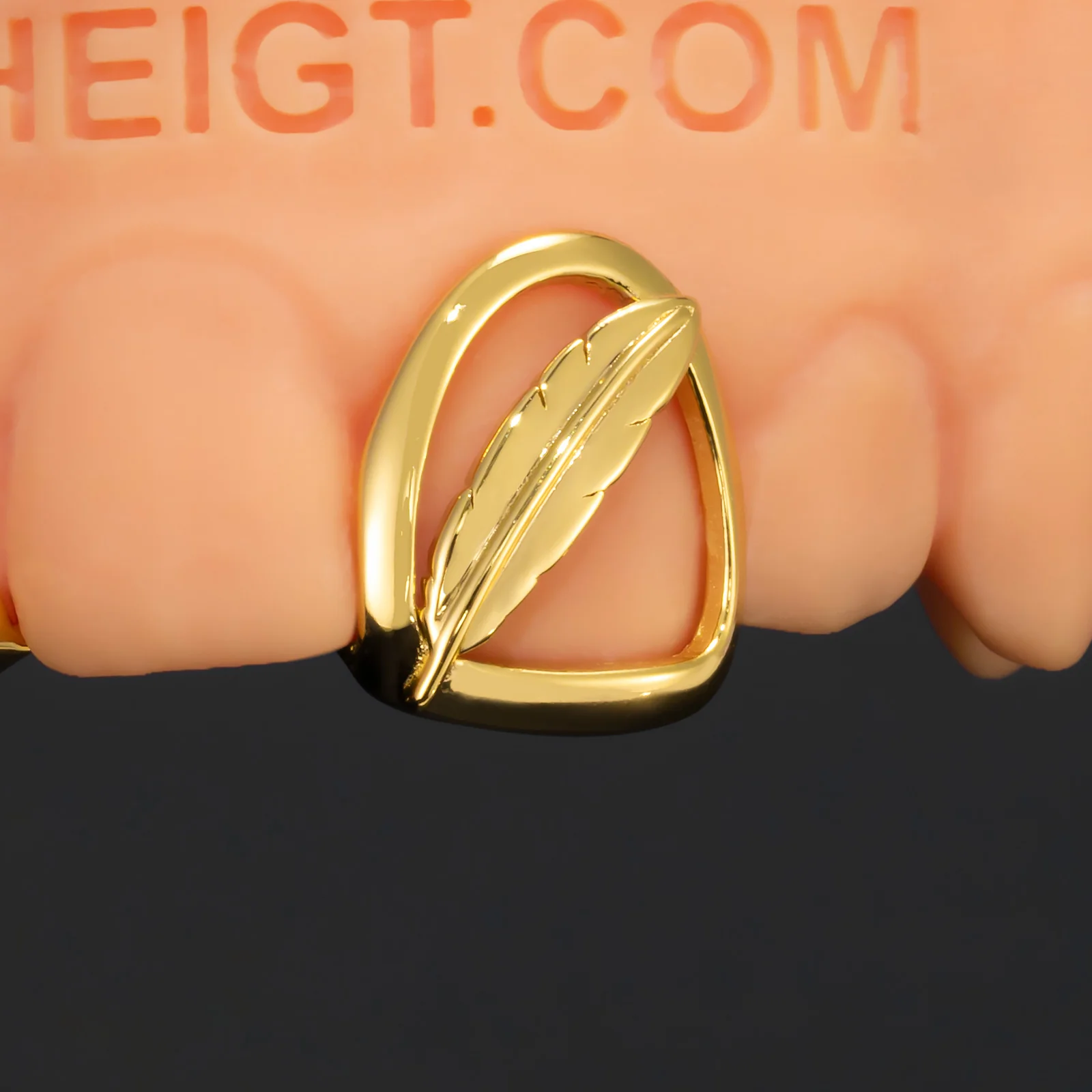 Flush Set Feather Open Grillz - Image 3