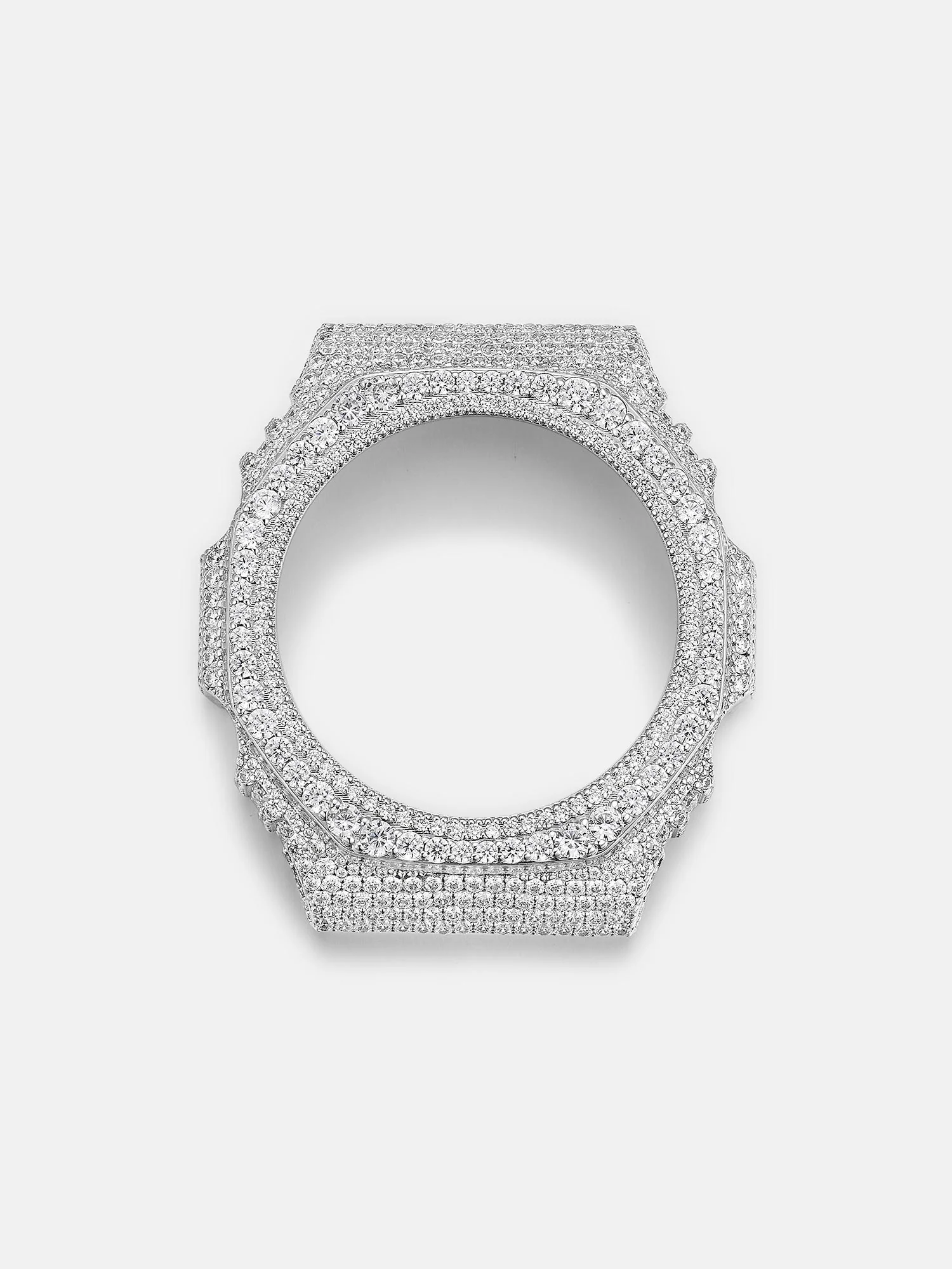 GM GBM 2100 Big Pointer Moissanite Iced Bezel - Image 4