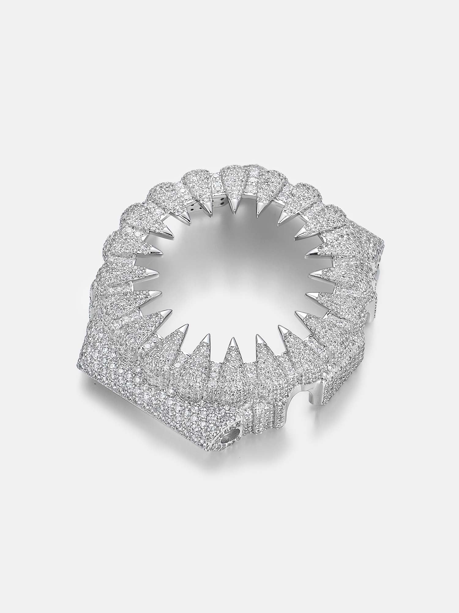 GM GBM 2100 Fang Moissanite Iced Out Bezel - Image 6