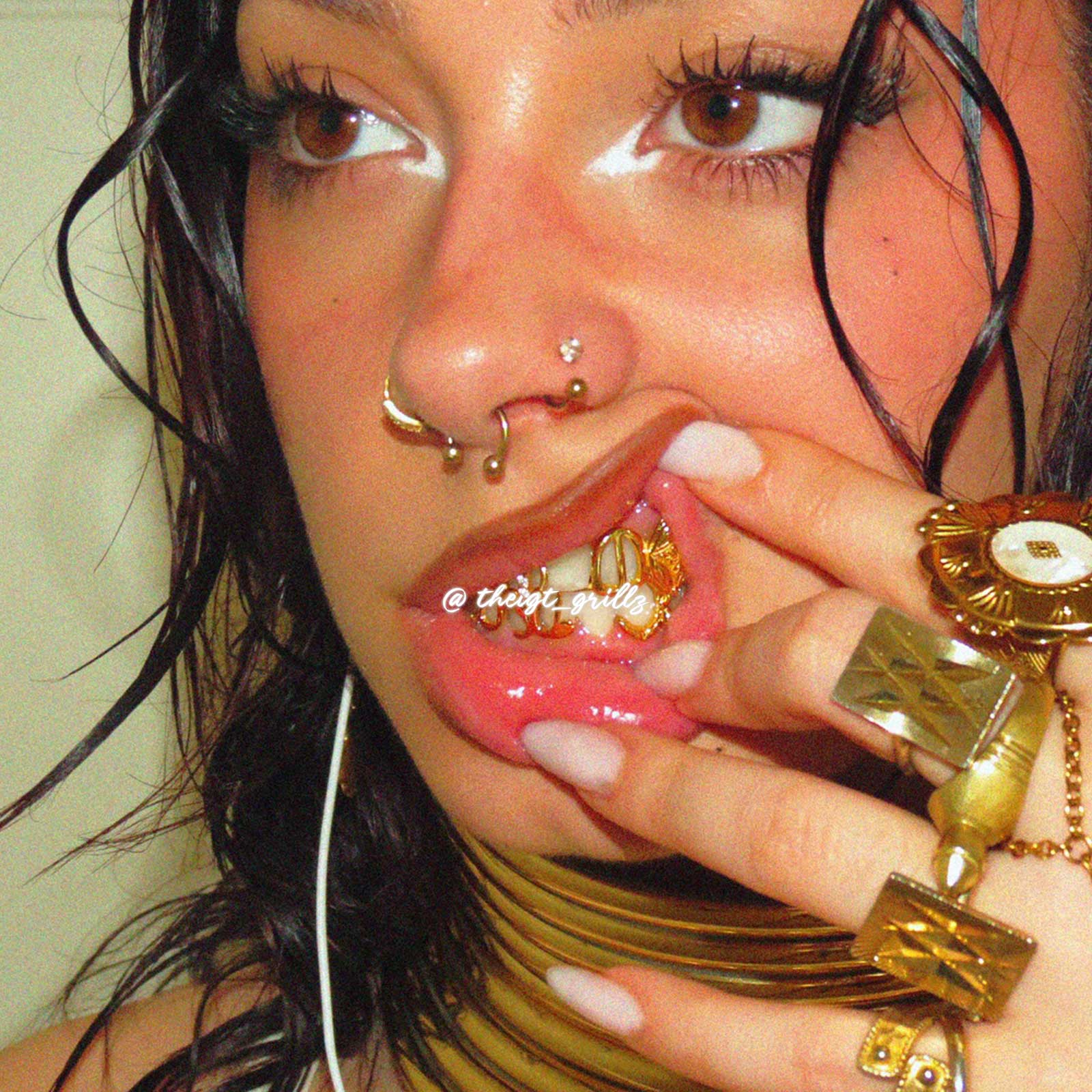 Gold Ankh & Cross Grillz - Image 7
