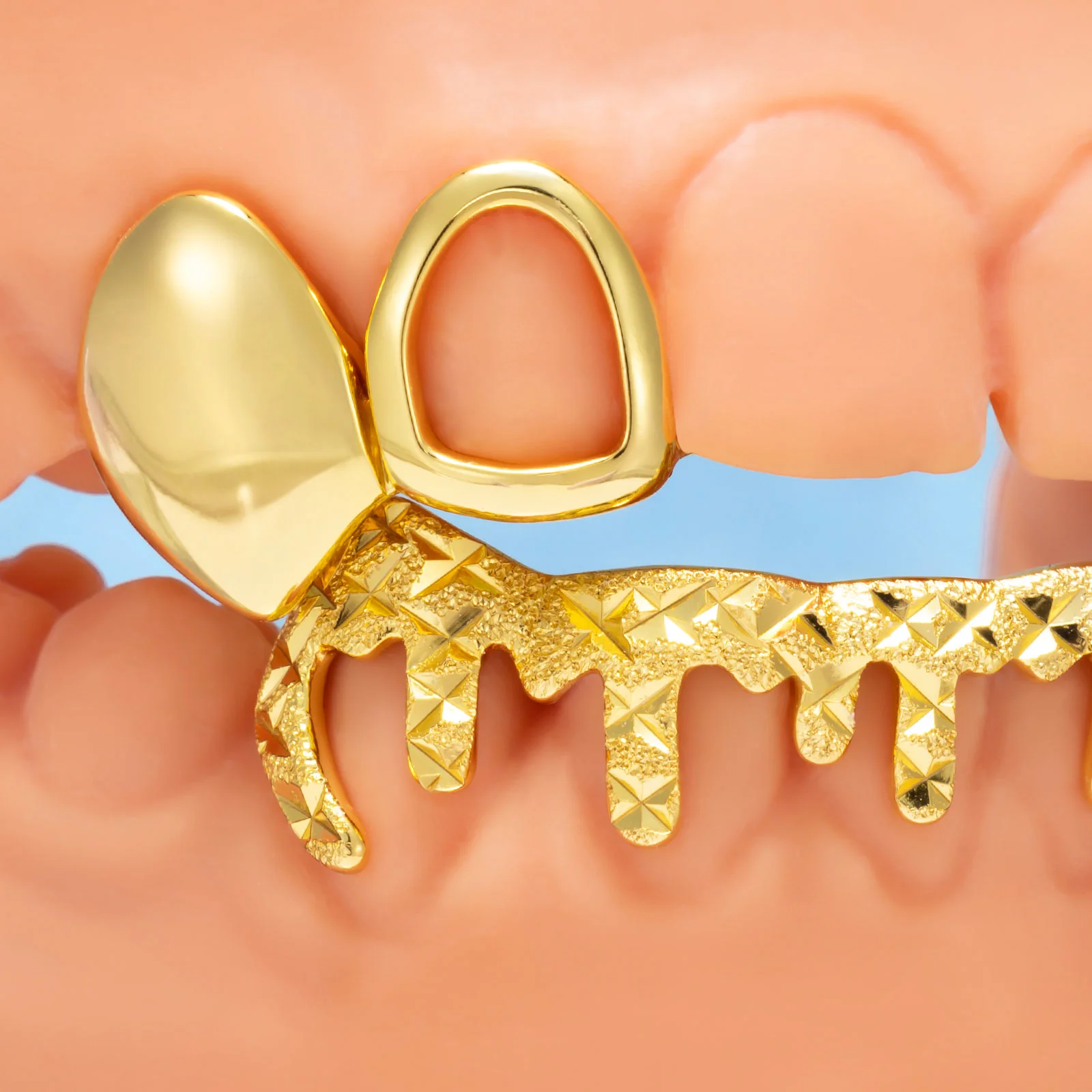 Gothic Cross & Drip Grillz - Image 2