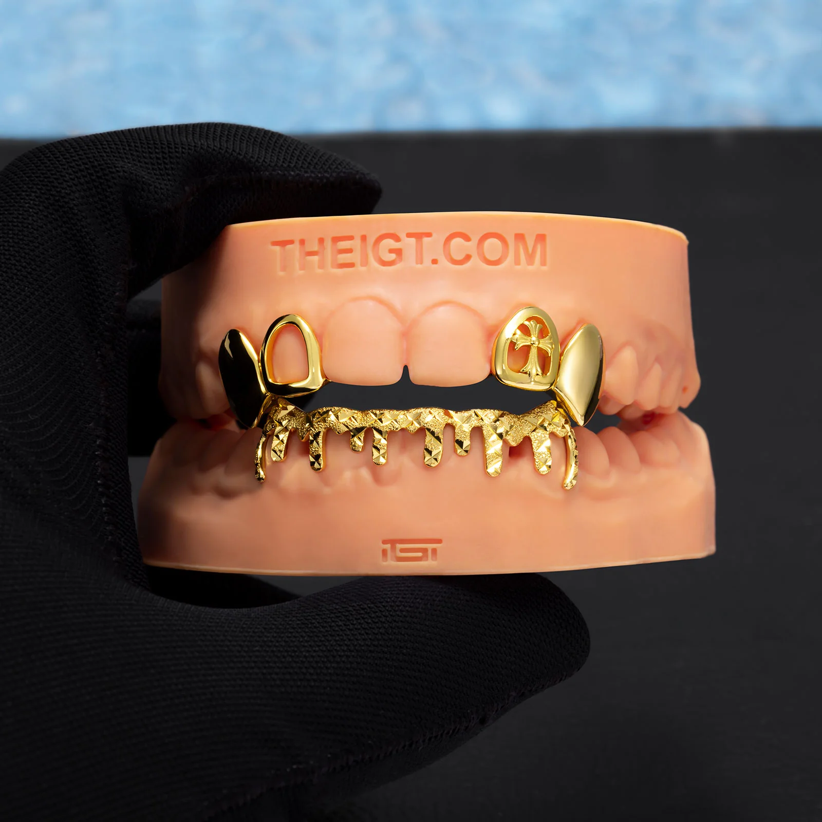 Gothic Cross & Drip Grillz - Image 6