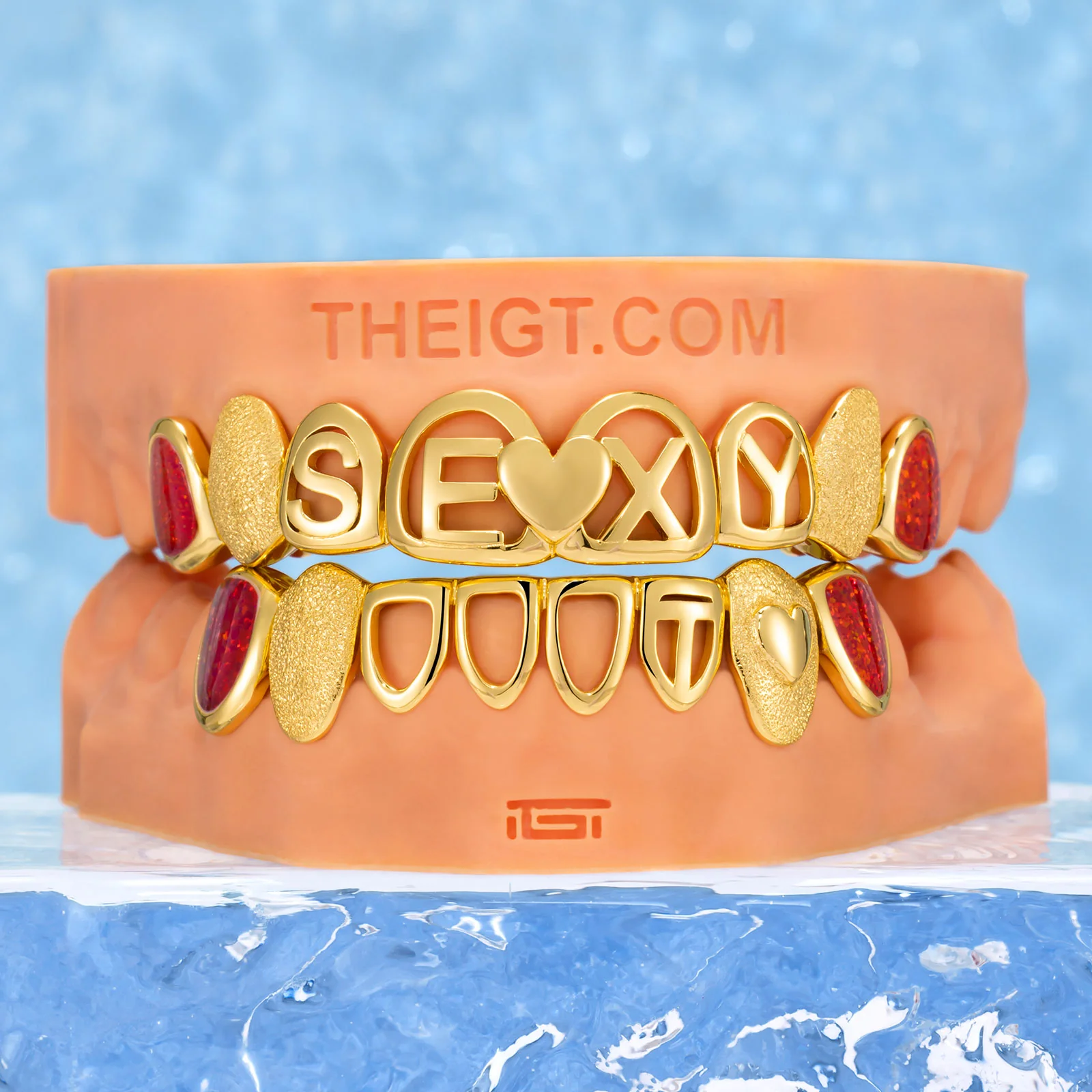Heart-Lock SEXY Opal Grillz