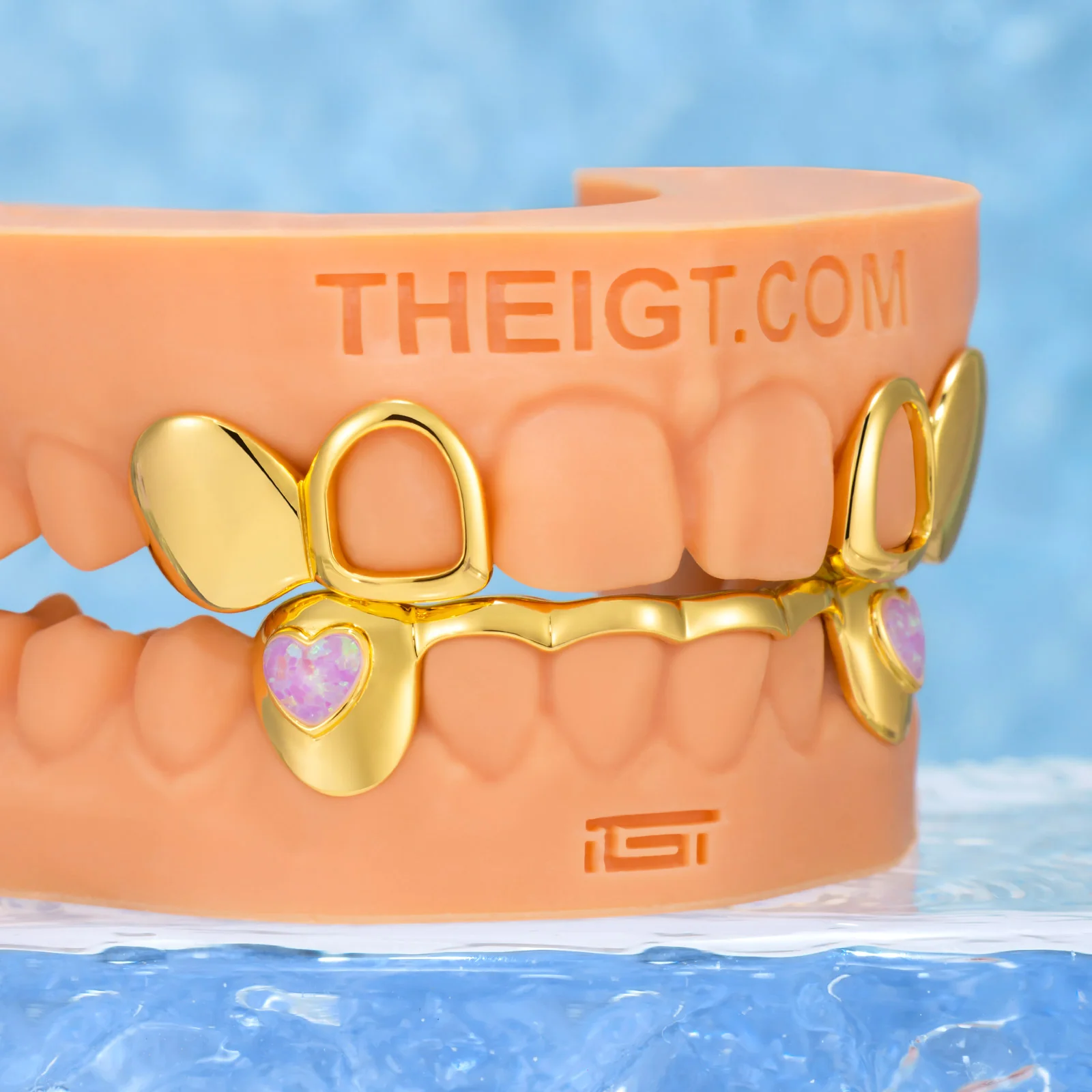 Heart Opal Bridge Grillz - Image 4