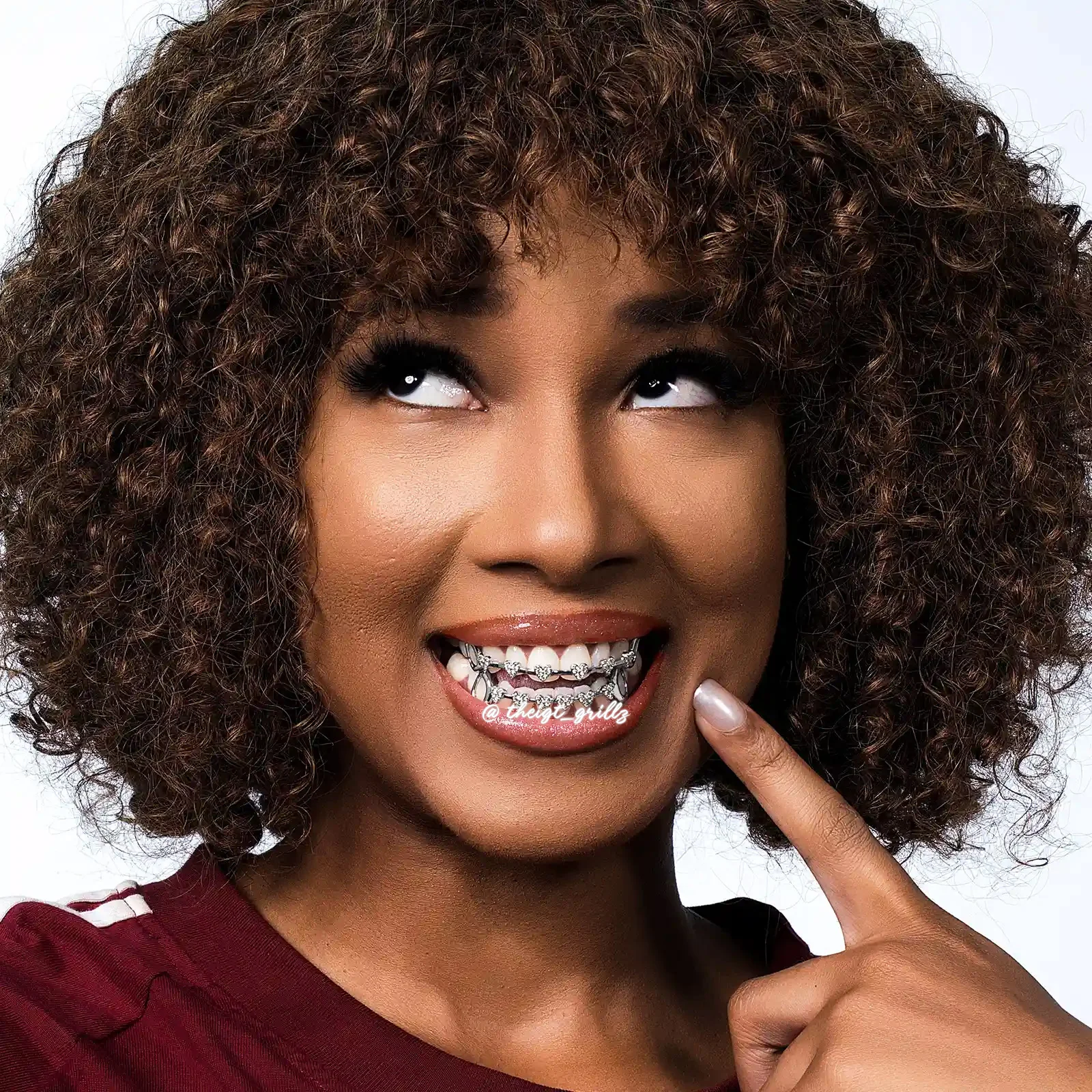 Iced Heart Brace Style Grillz - Image 7