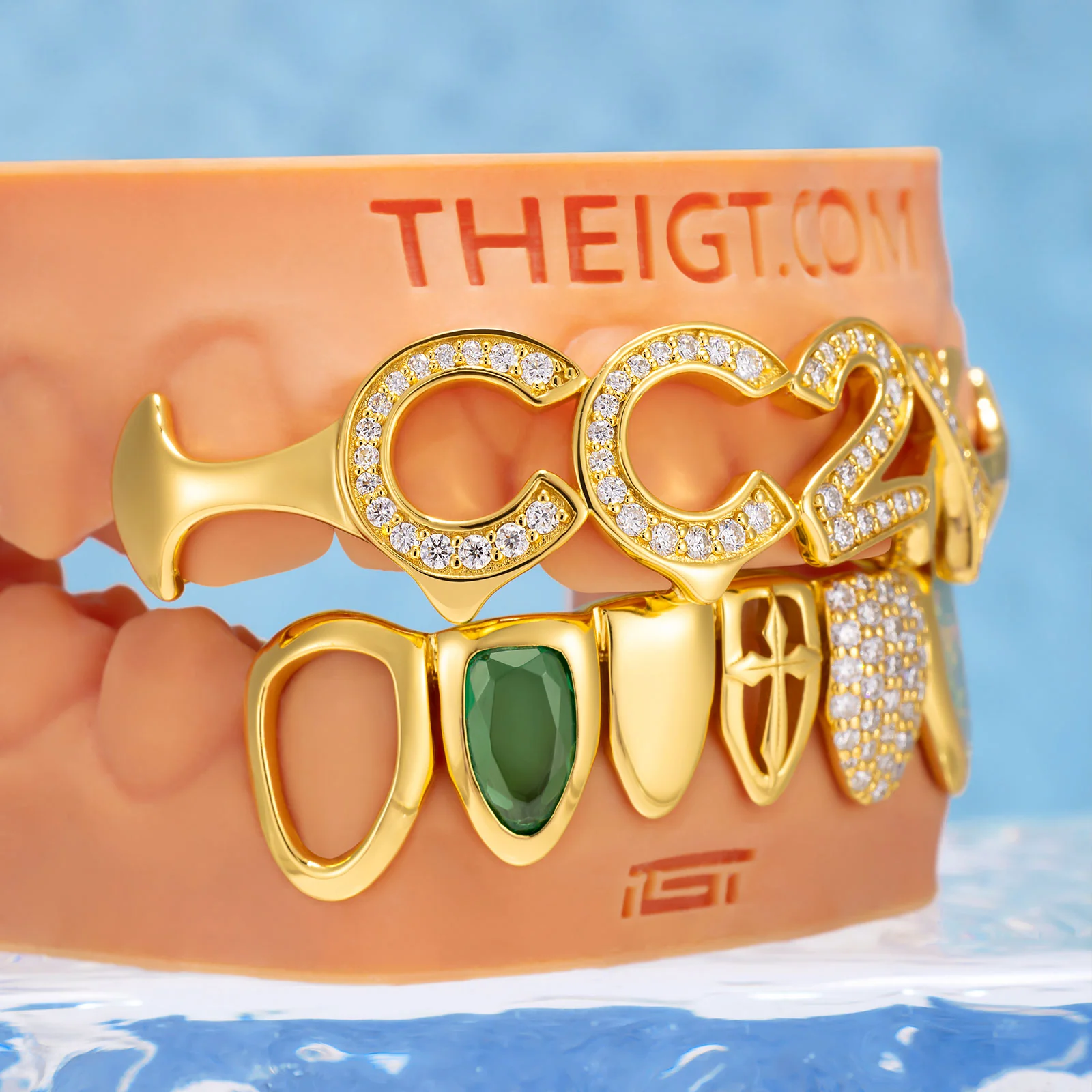 Iced Opal & Cross Custom Set - Image 4