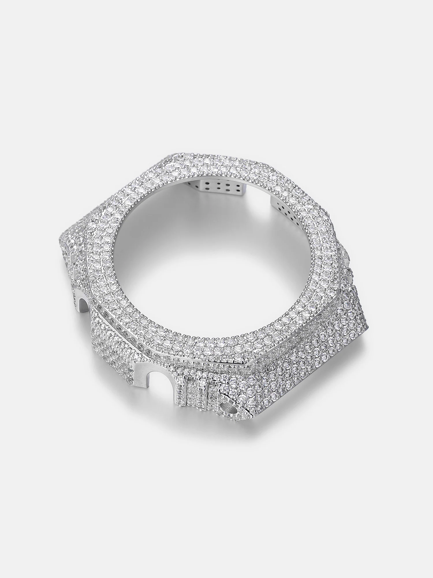 Iced Out Moissanite Bezel For GA-2100 Watch - Image 6